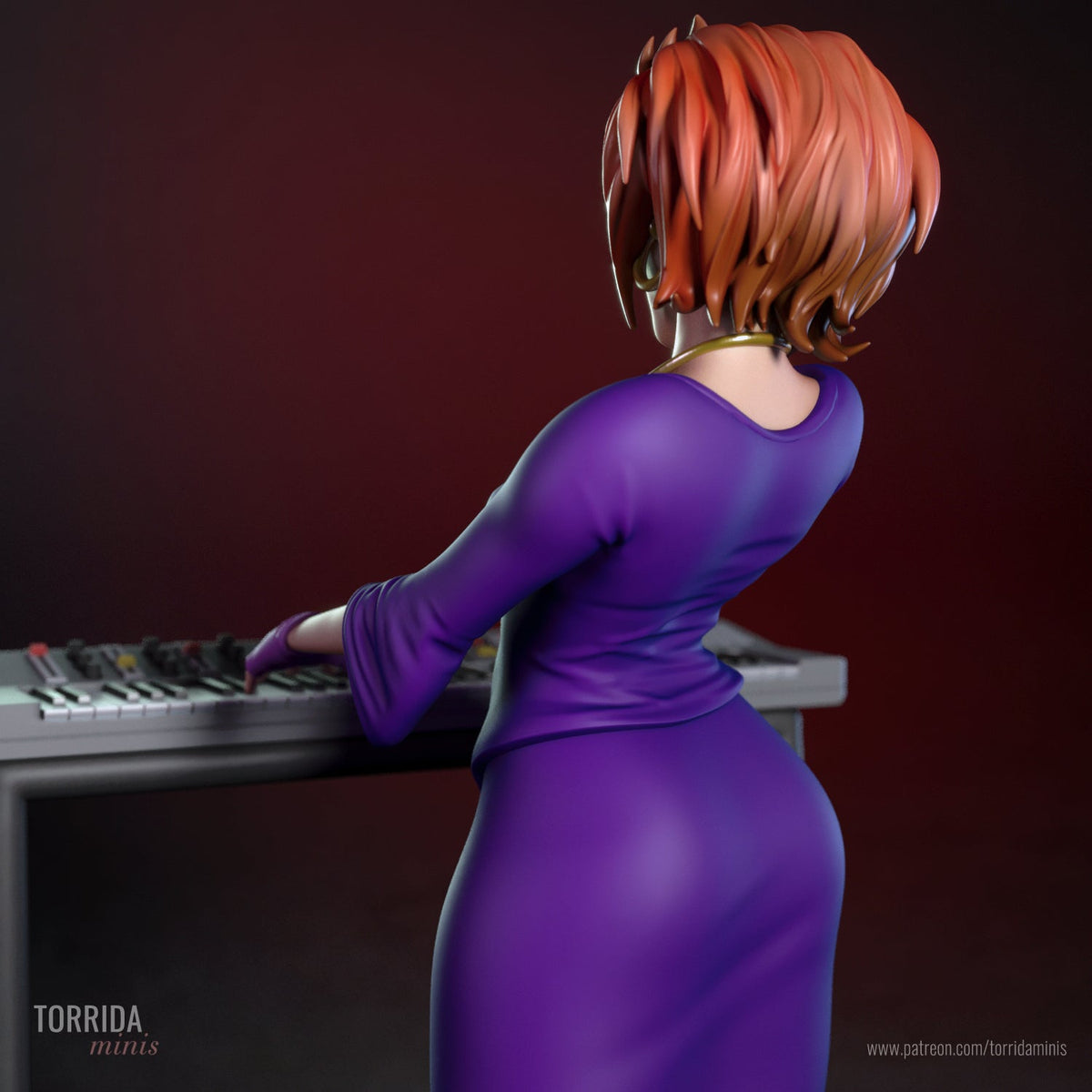 Luna (Hex Girls) - Torrida Minis - Dark Forge Arts