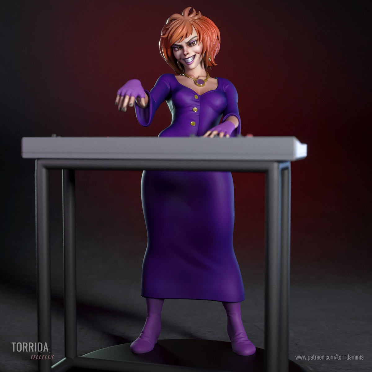 Luna (Hex Girls) - Torrida Minis - Dark Forge Arts