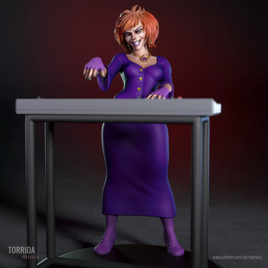 Luna (Hex Girls) - Torrida Minis - Dark Forge Arts