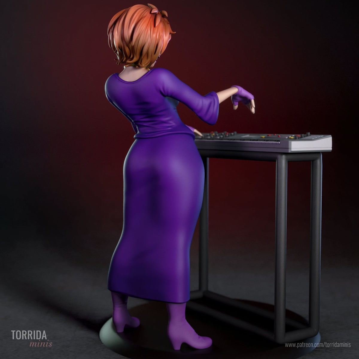 Luna (Hex Girls) - Torrida Minis - Dark Forge Arts