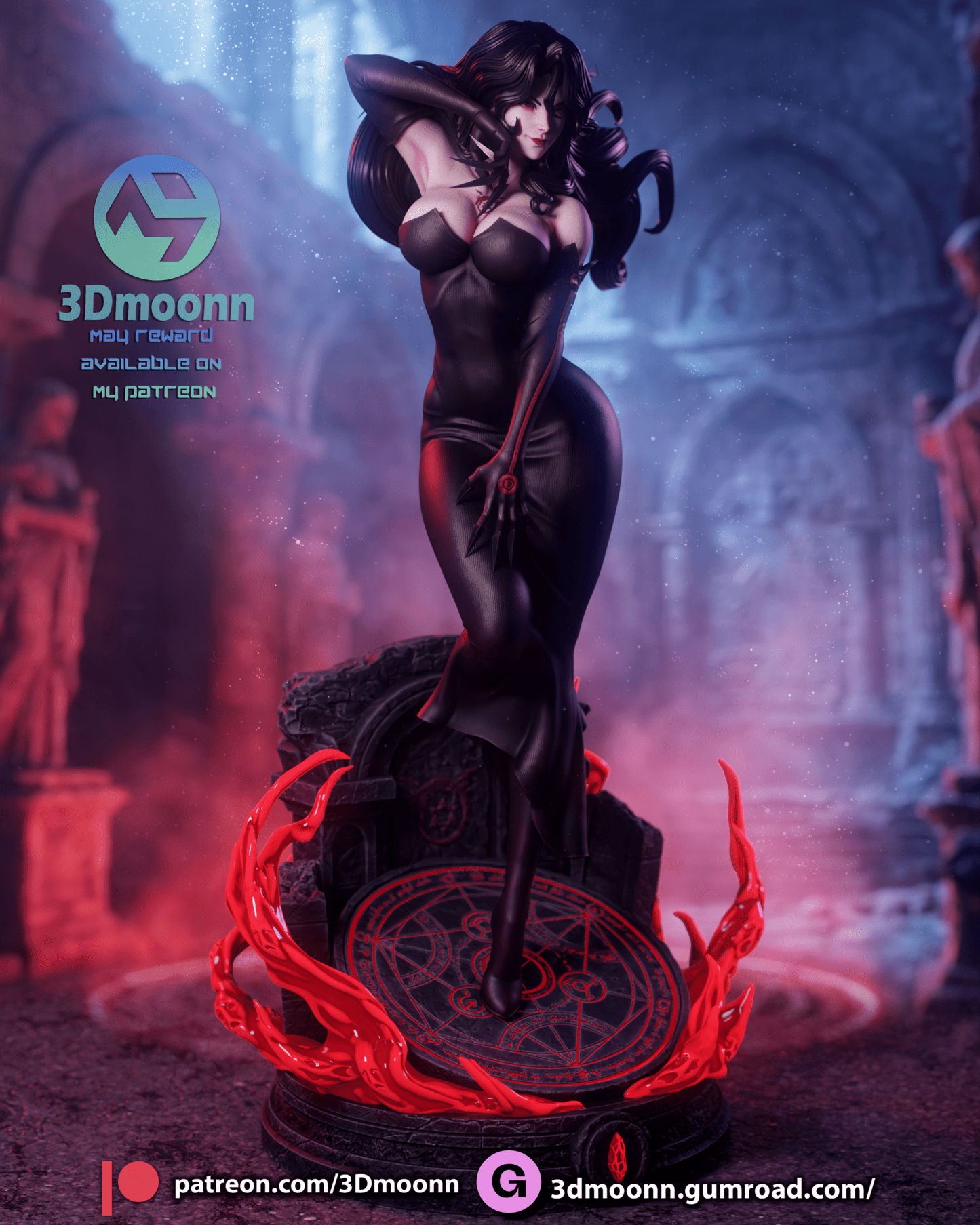 Lust - 3DMoonn - Dark Forge Arts