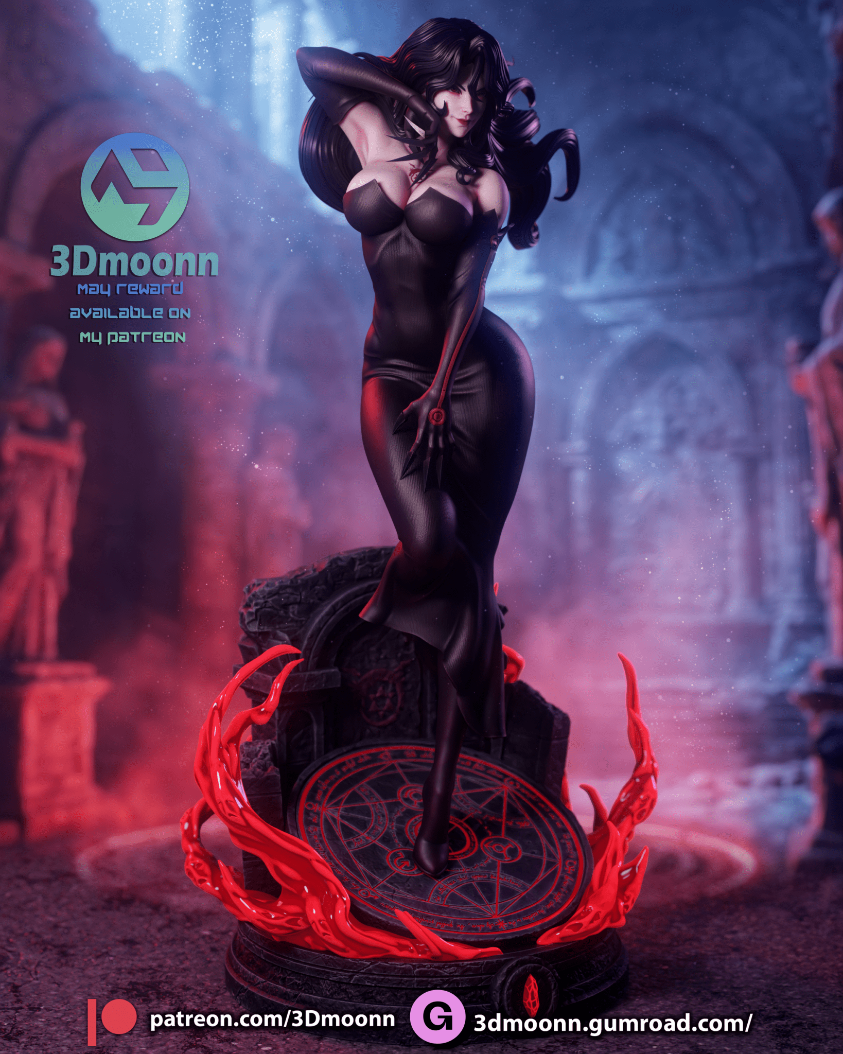 Lust - 3DMoonn - Dark Forge Arts