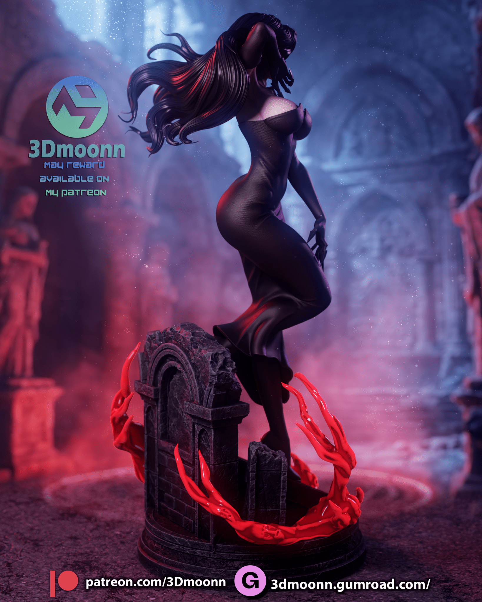 Lust - 3DMoonn - Dark Forge Arts