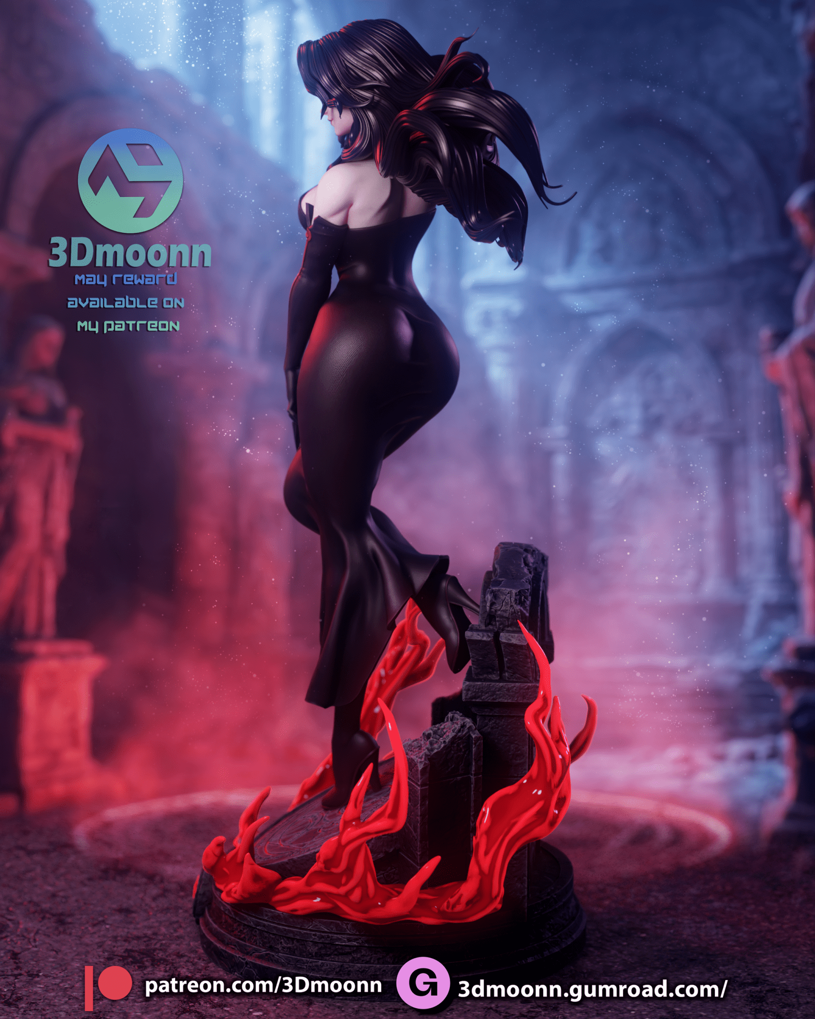 Lust - 3DMoonn - Dark Forge Arts
