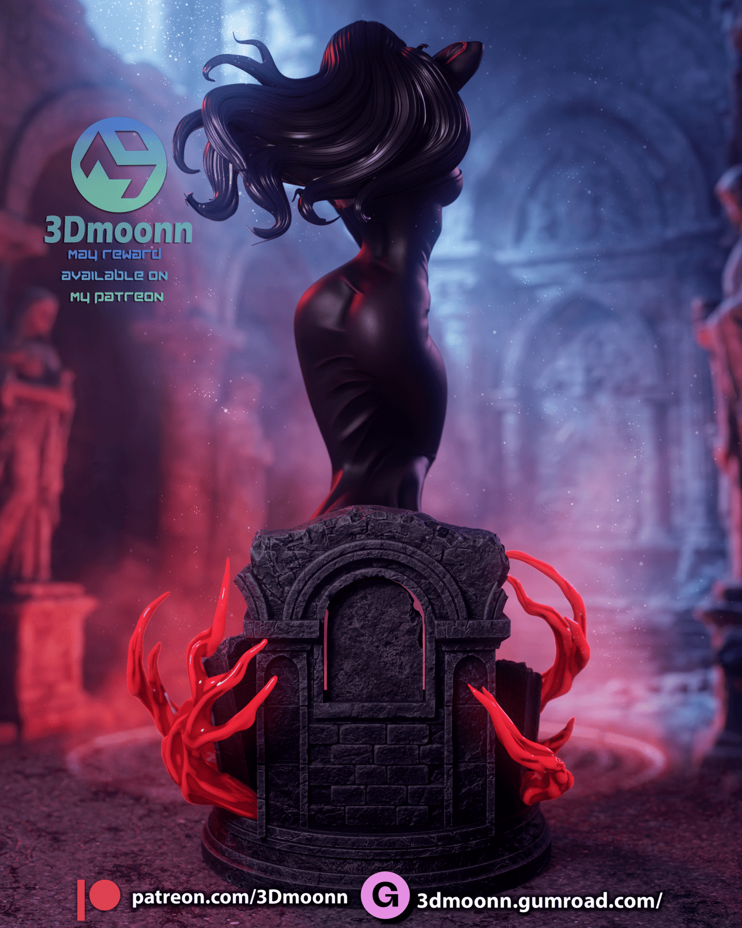 Lust - 3DMoonn - Dark Forge Arts