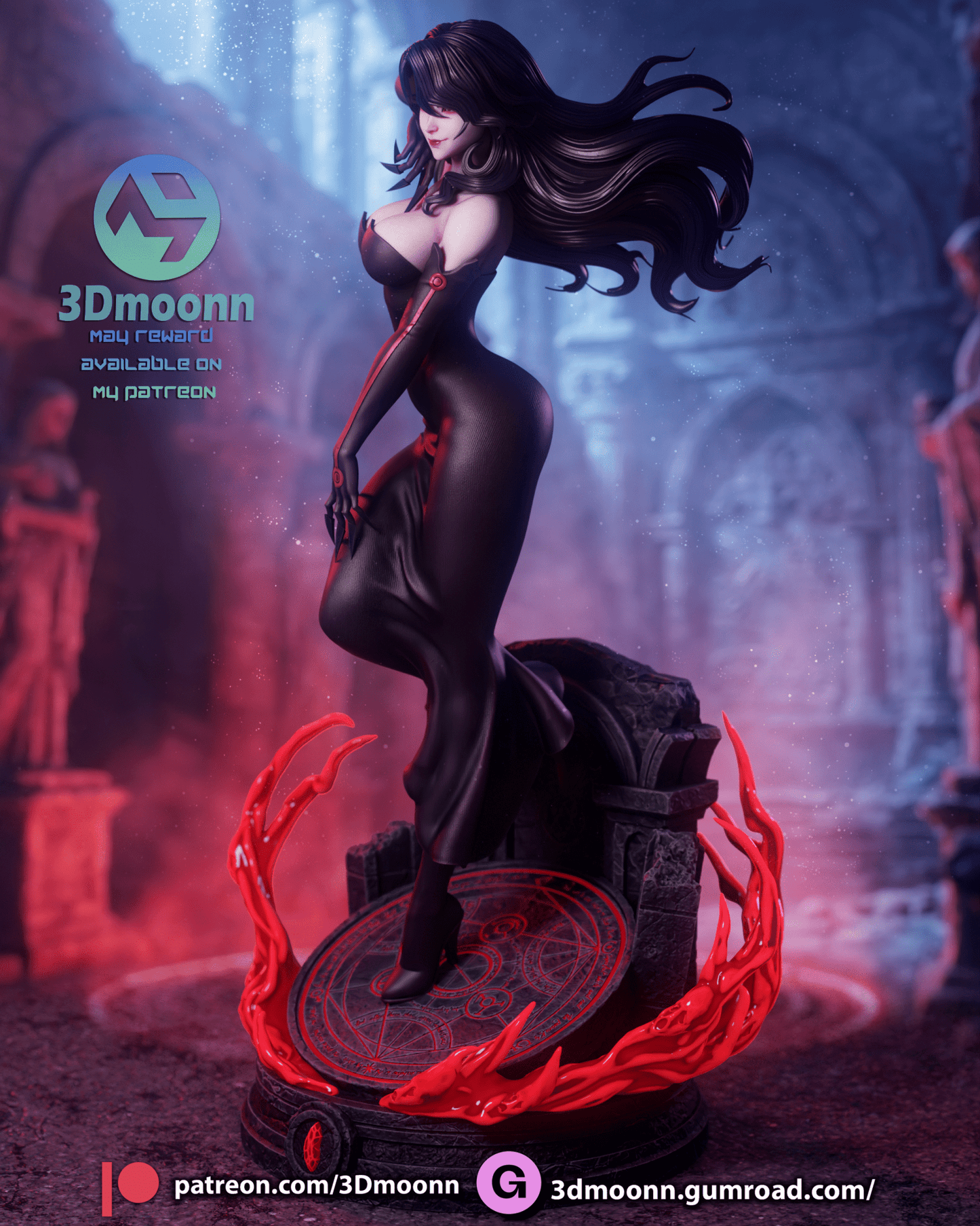 Lust - 3DMoonn - Dark Forge Arts