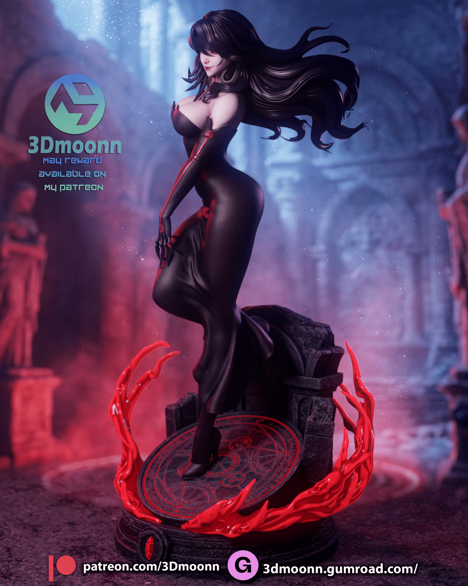 Lust - 3DMoonn - Dark Forge Arts