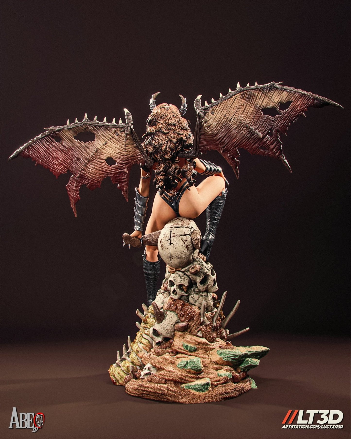 Lustful Demon - Abe3D - Dark Forge Arts