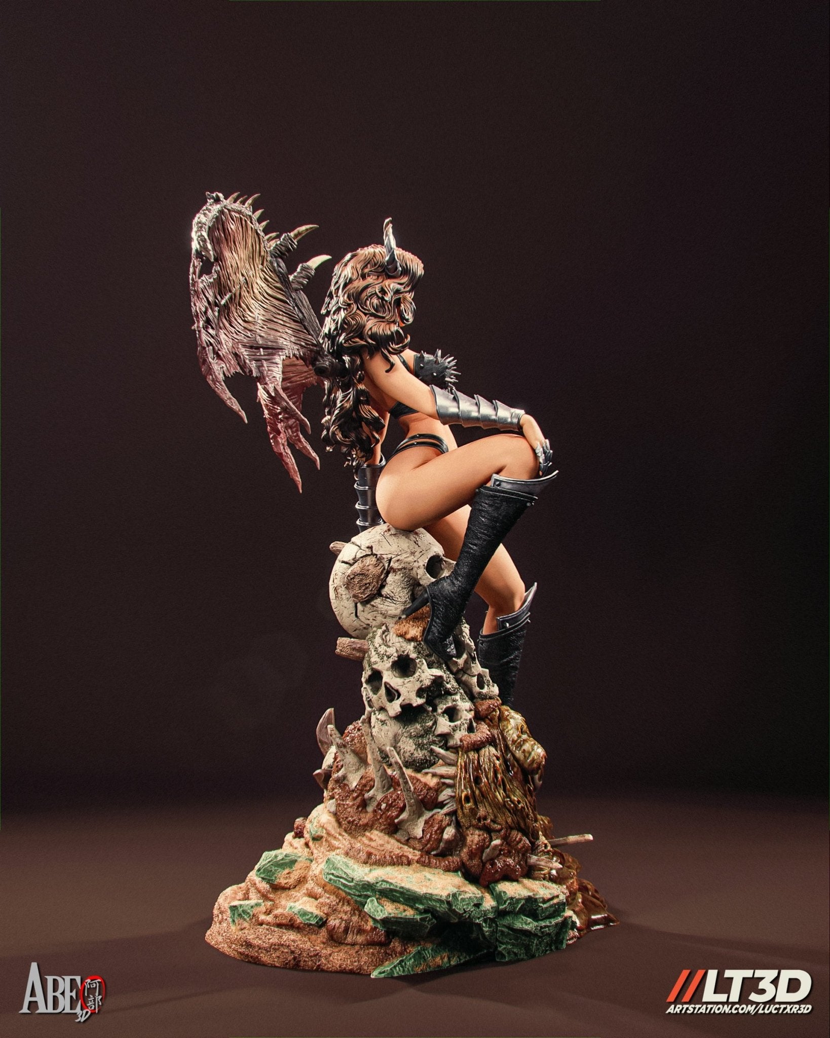 Lustful Demon - Abe3D - Dark Forge Arts