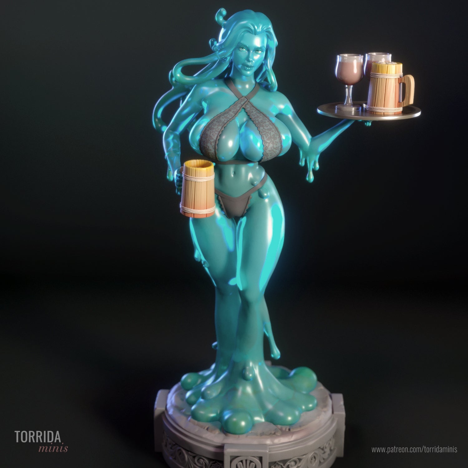 Lyra Flow - Torrida Minis - Dark Forge Arts