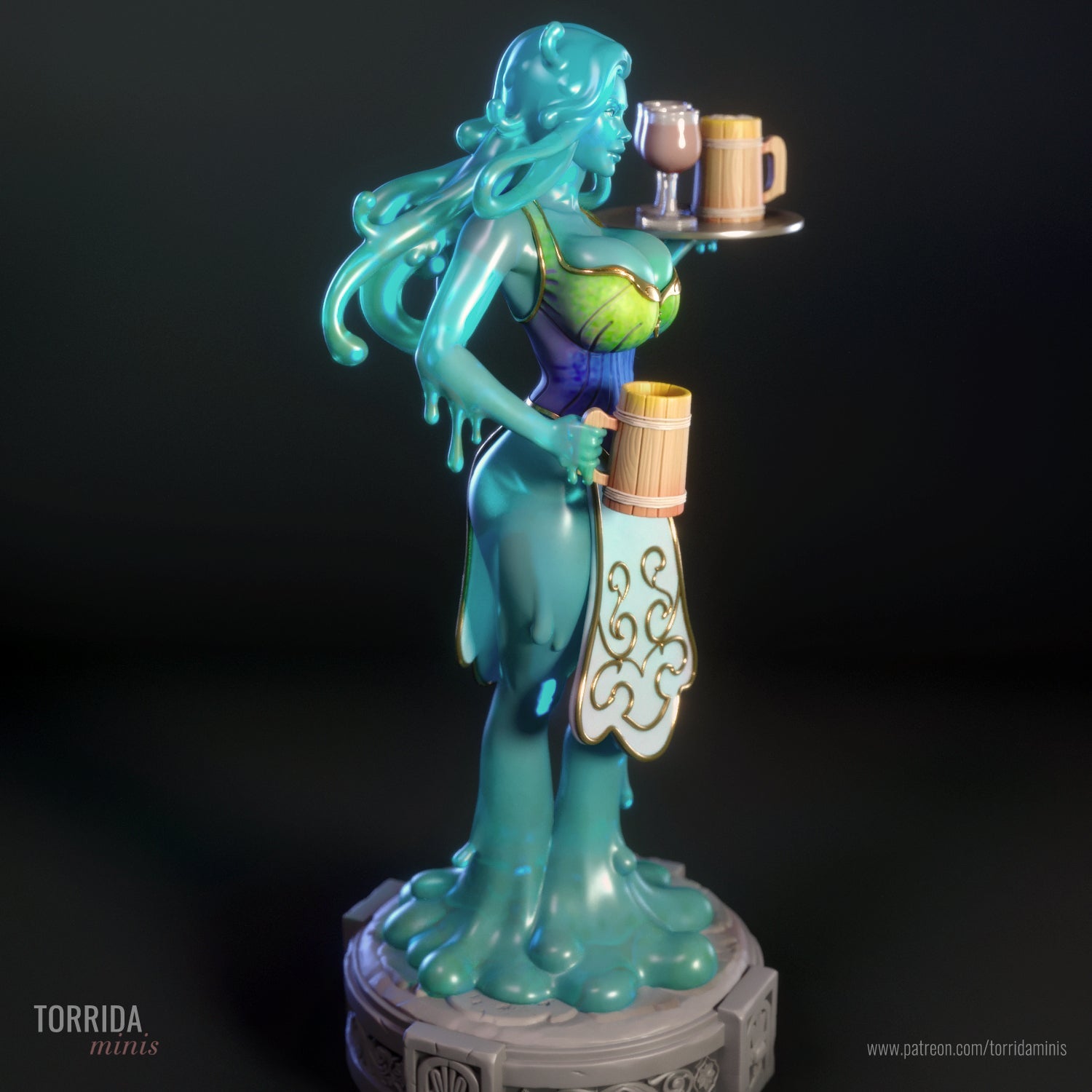 Lyra Flow - Torrida Minis - Dark Forge Arts