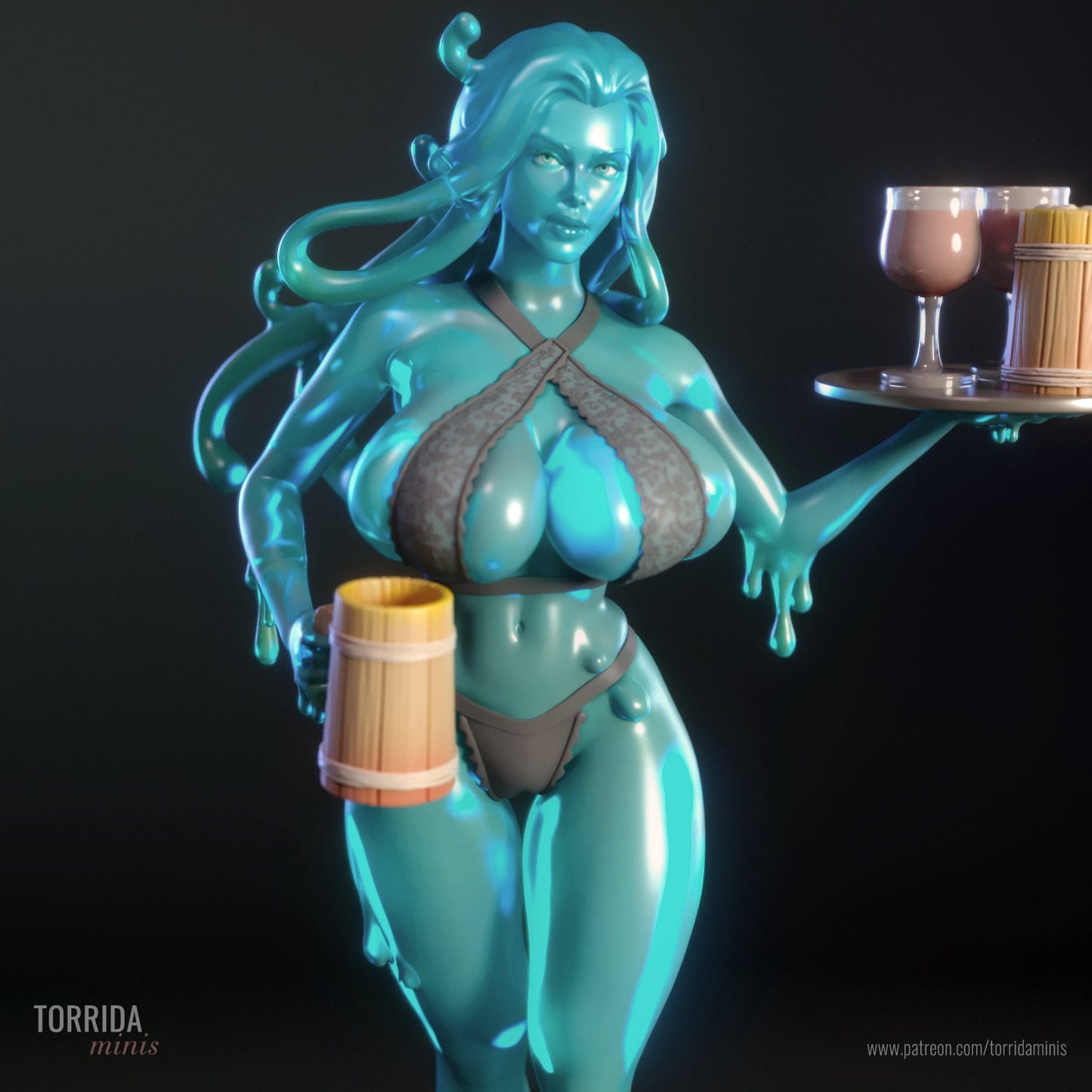 Lyra Flow - Torrida Minis - Dark Forge Arts