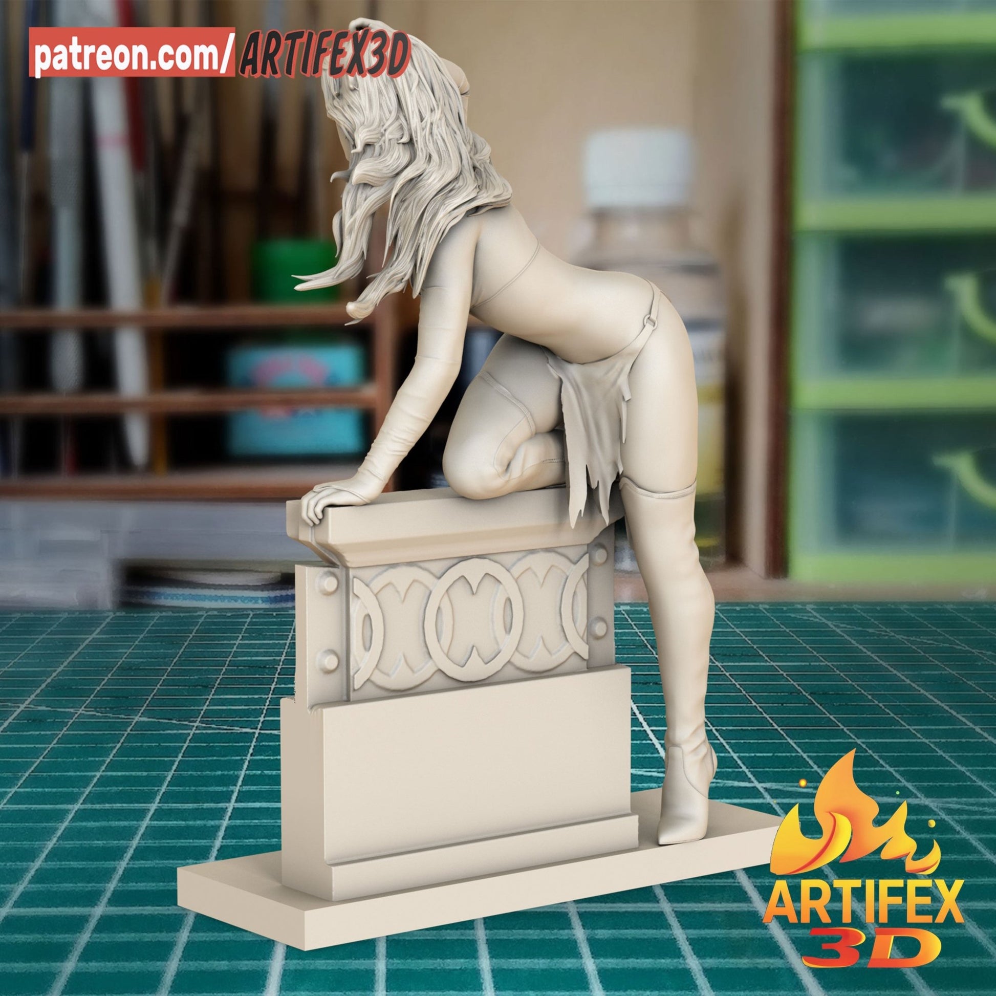 Madelyne Pryor V1 - Artifex3D - Dark Forge Arts