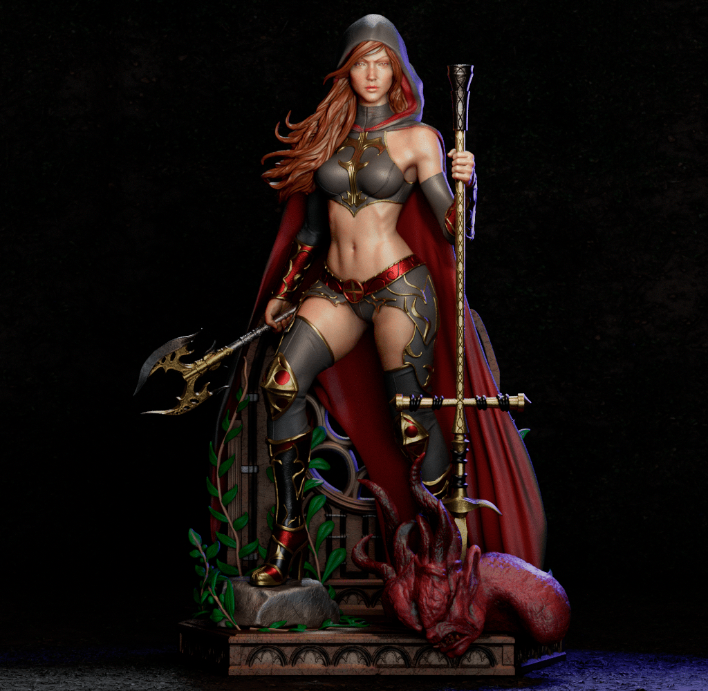 Magdalena - CA 3D Studios - Dark Forge Arts