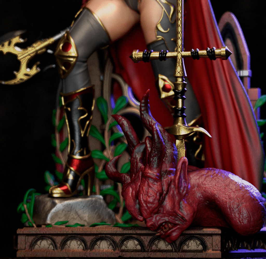 Magdalena - CA 3D Studios - Dark Forge Arts