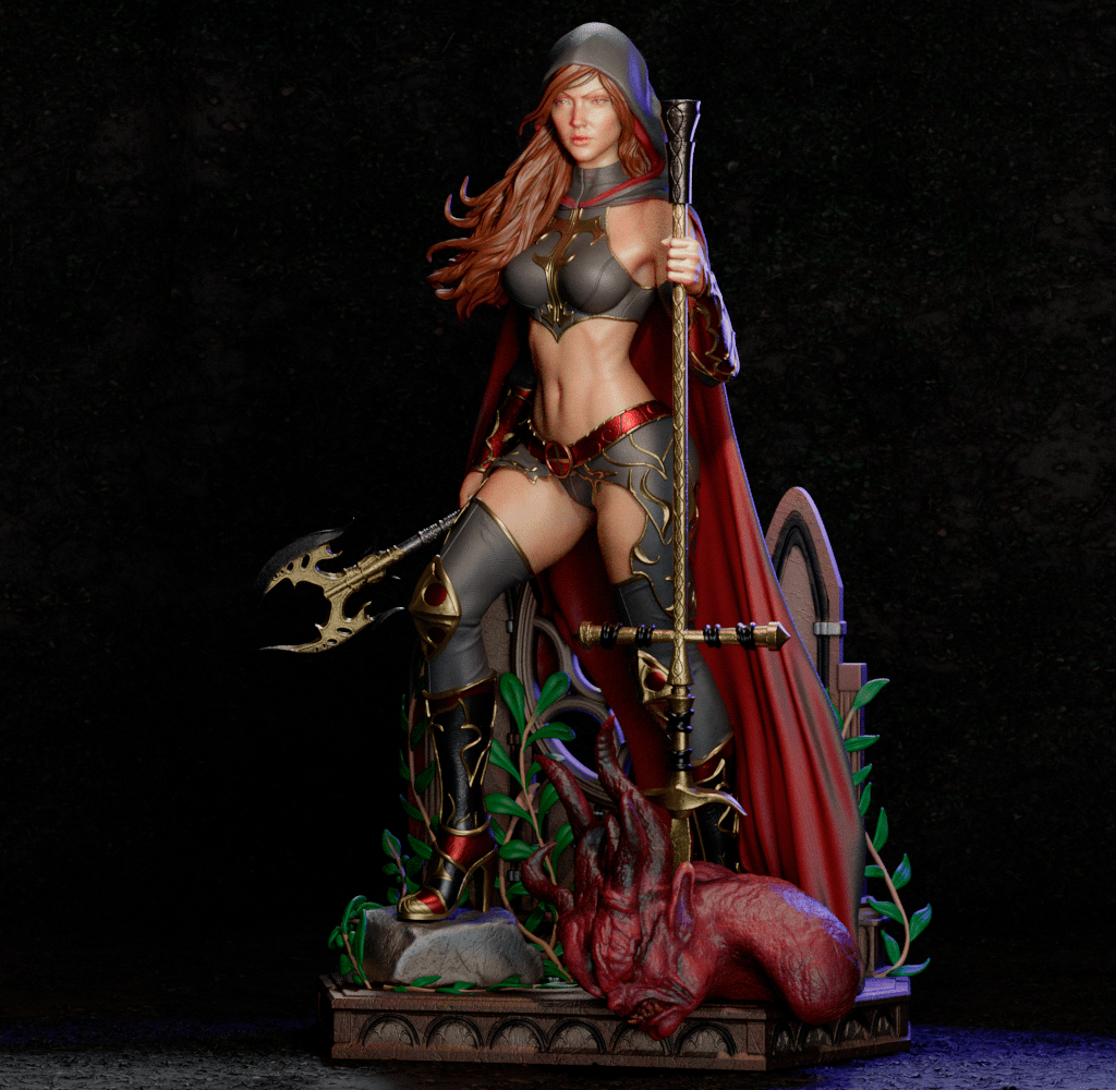 Magdalena - CA 3D Studios - Dark Forge Arts