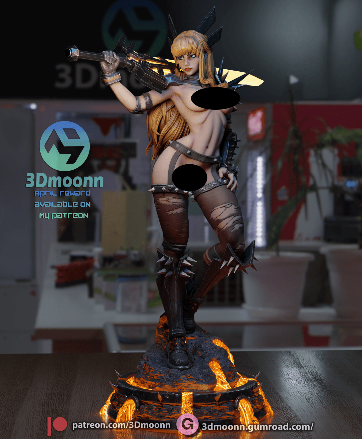Magik - 3DMoonn - Dark Forge Arts