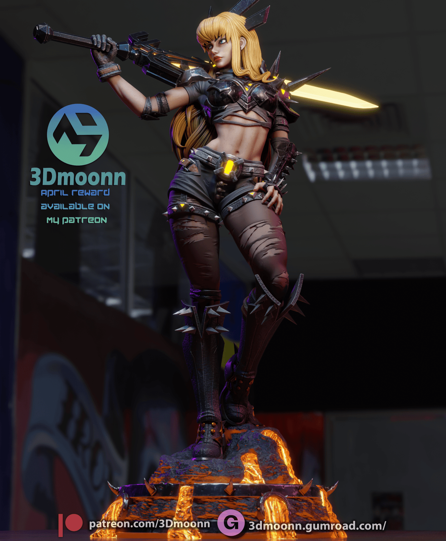 Magik - 3DMoonn - Dark Forge Arts