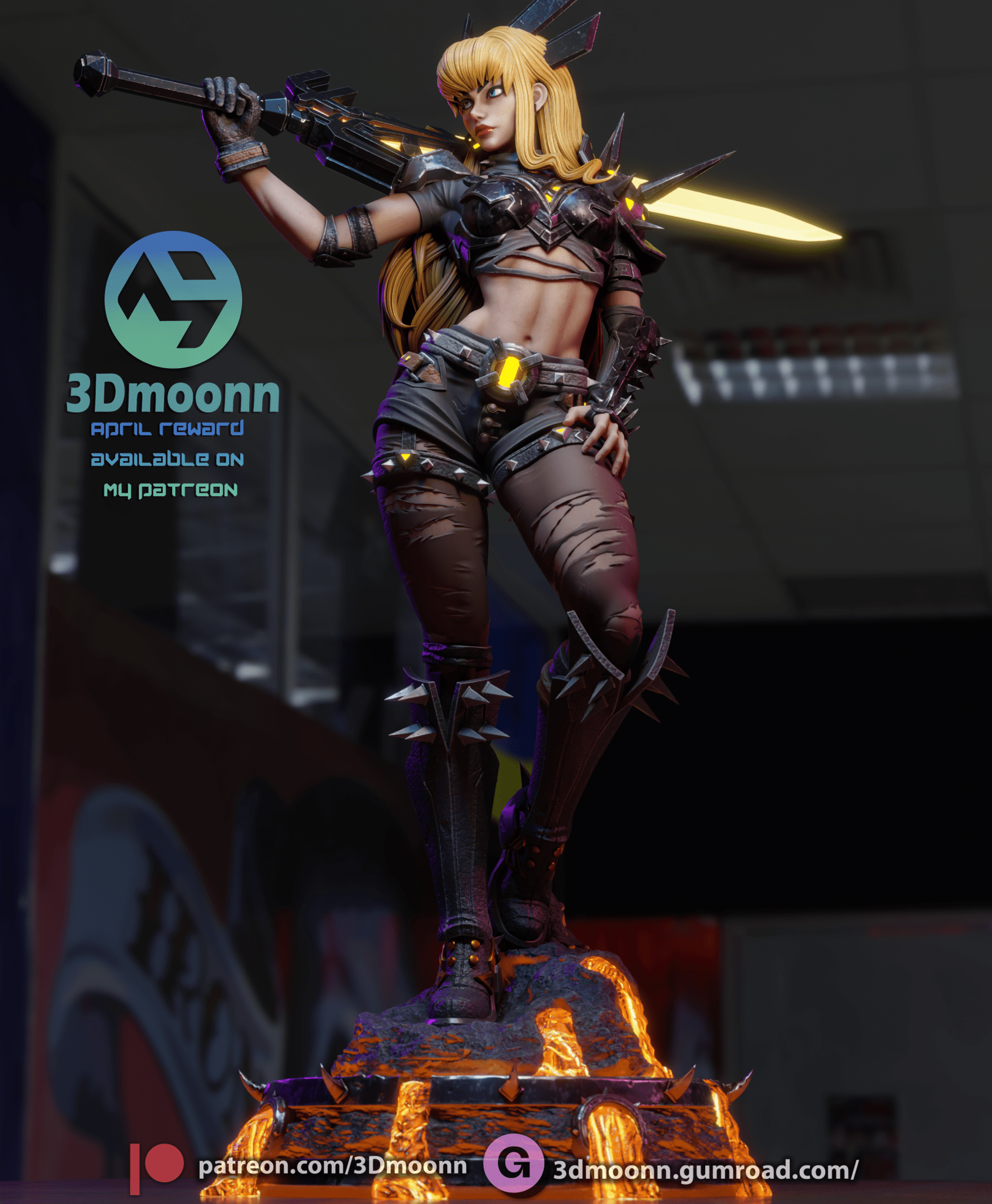 Magik - 3DMoonn - Dark Forge Arts