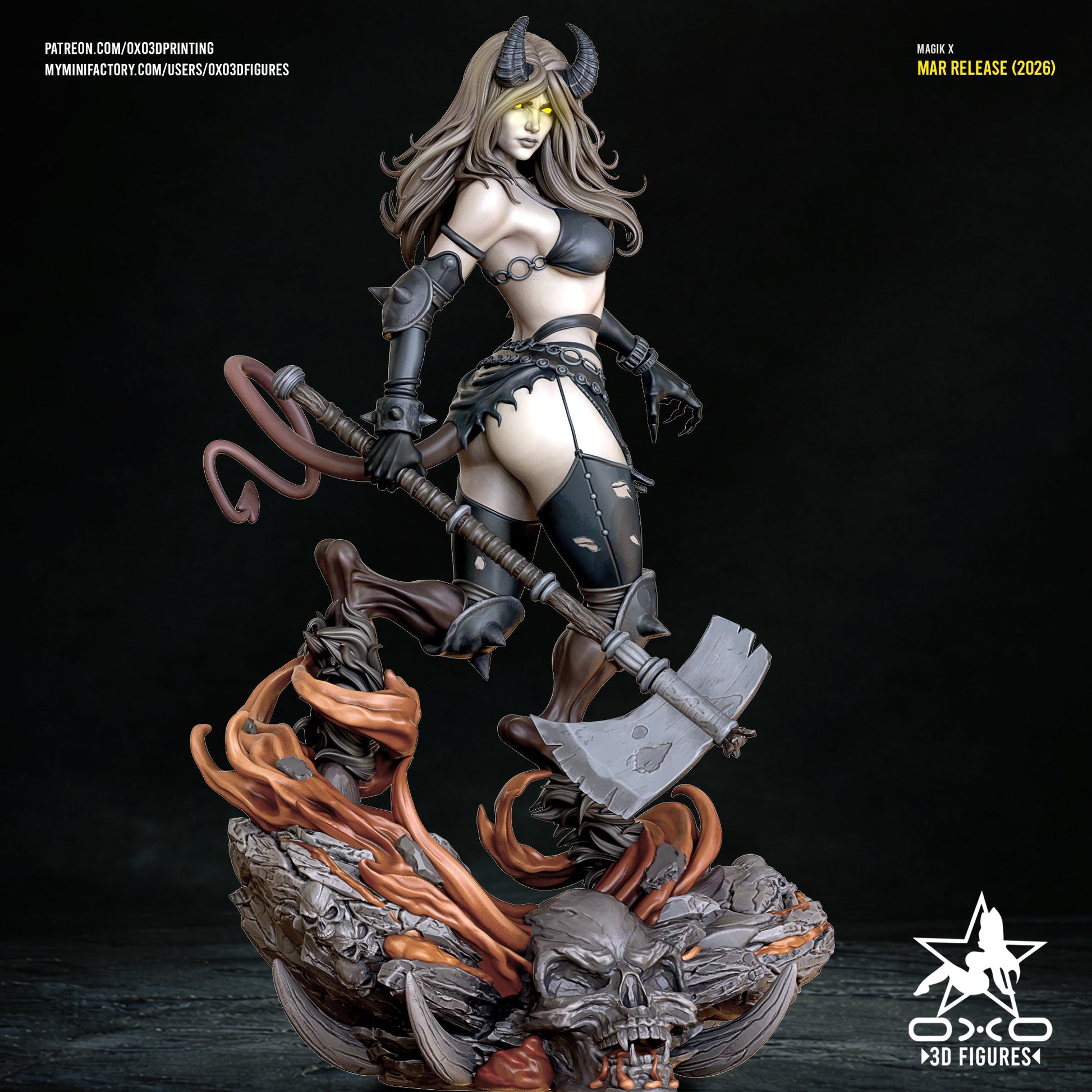 Magik X Infernus - OXO3D - Dark Forge Arts