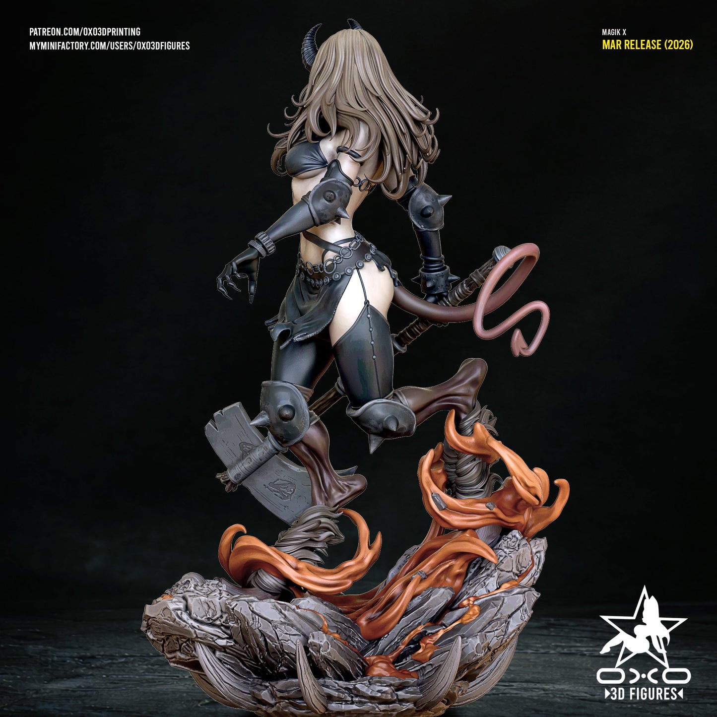 Magik X Infernus - OXO3D - Dark Forge Arts