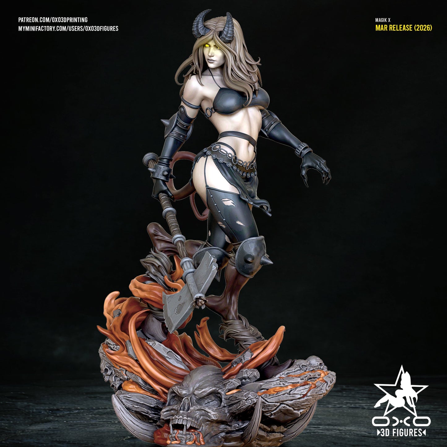 Magik X Infernus - OXO3D - Dark Forge Arts