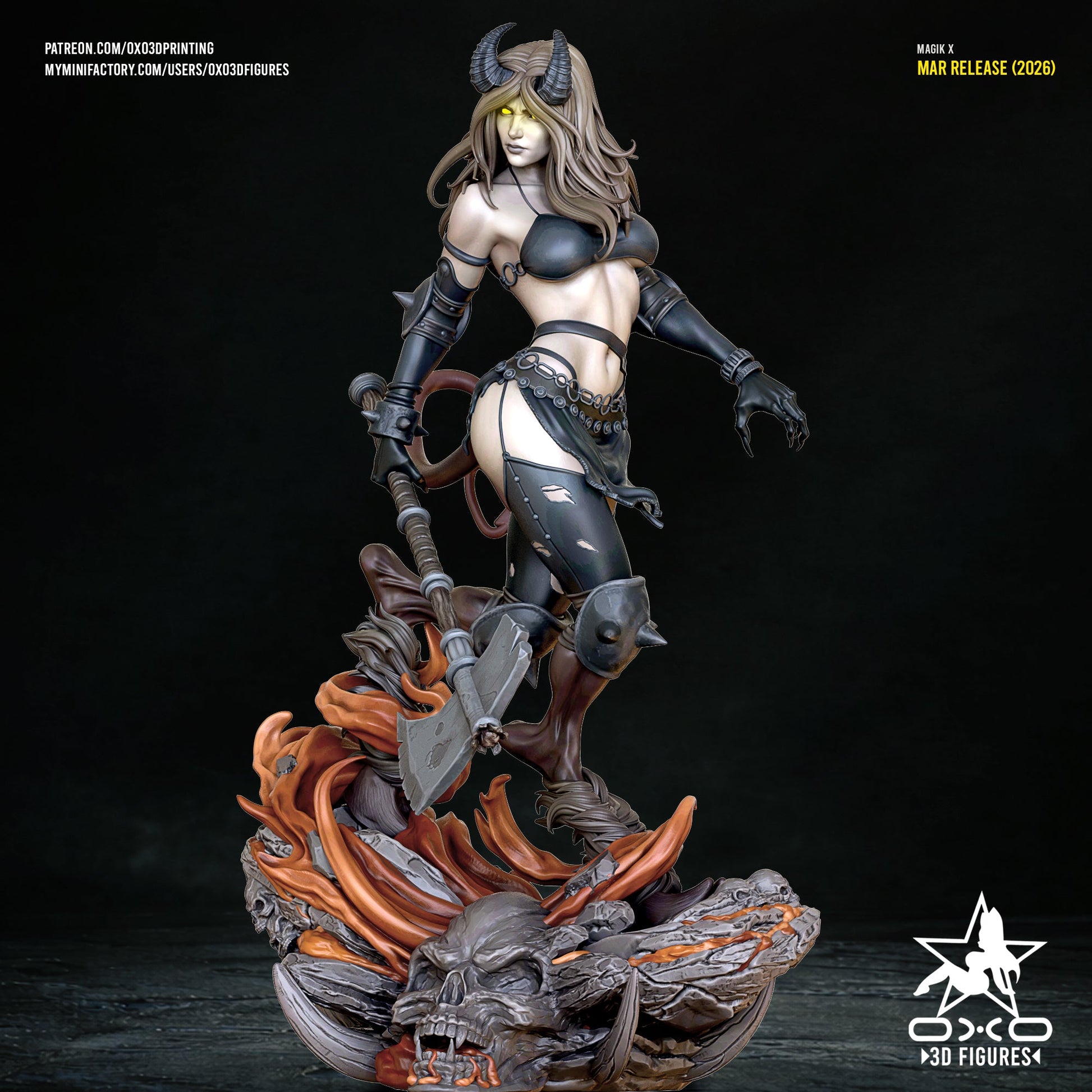 Magik X Infernus - OXO3D - Dark Forge Arts