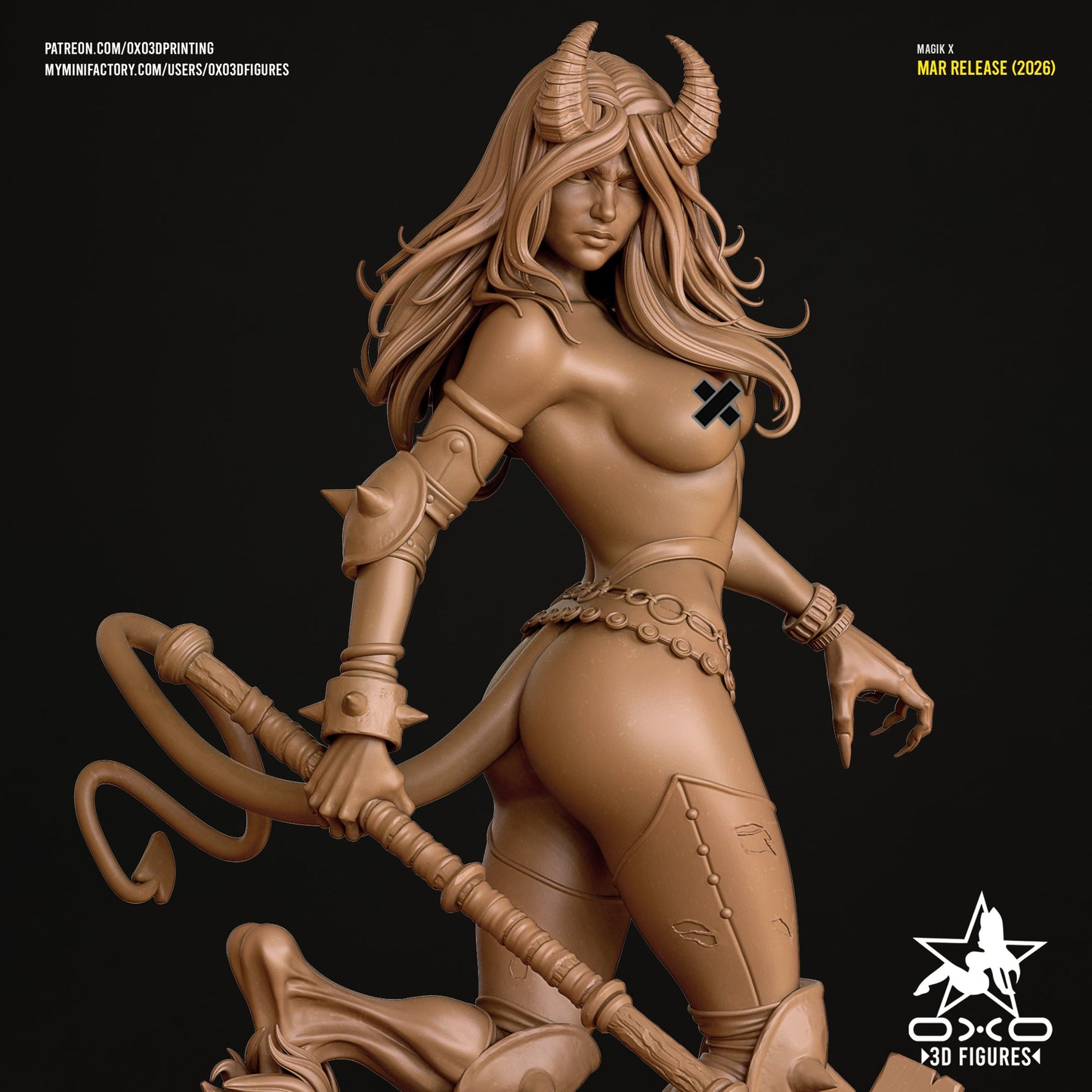 Magik X Infernus - OXO3D - Dark Forge Arts