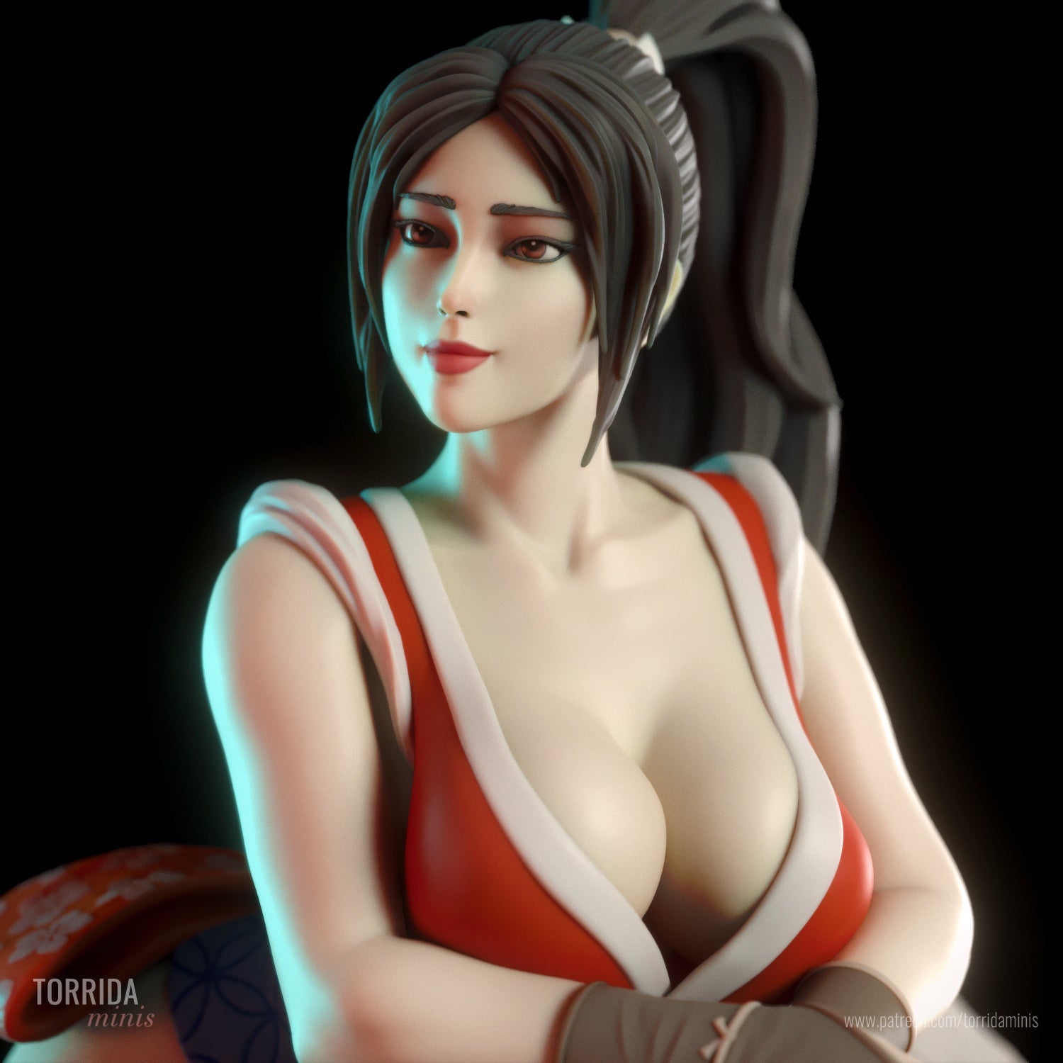 Mai Shiranui - Torrida Minis - Dark Forge Arts