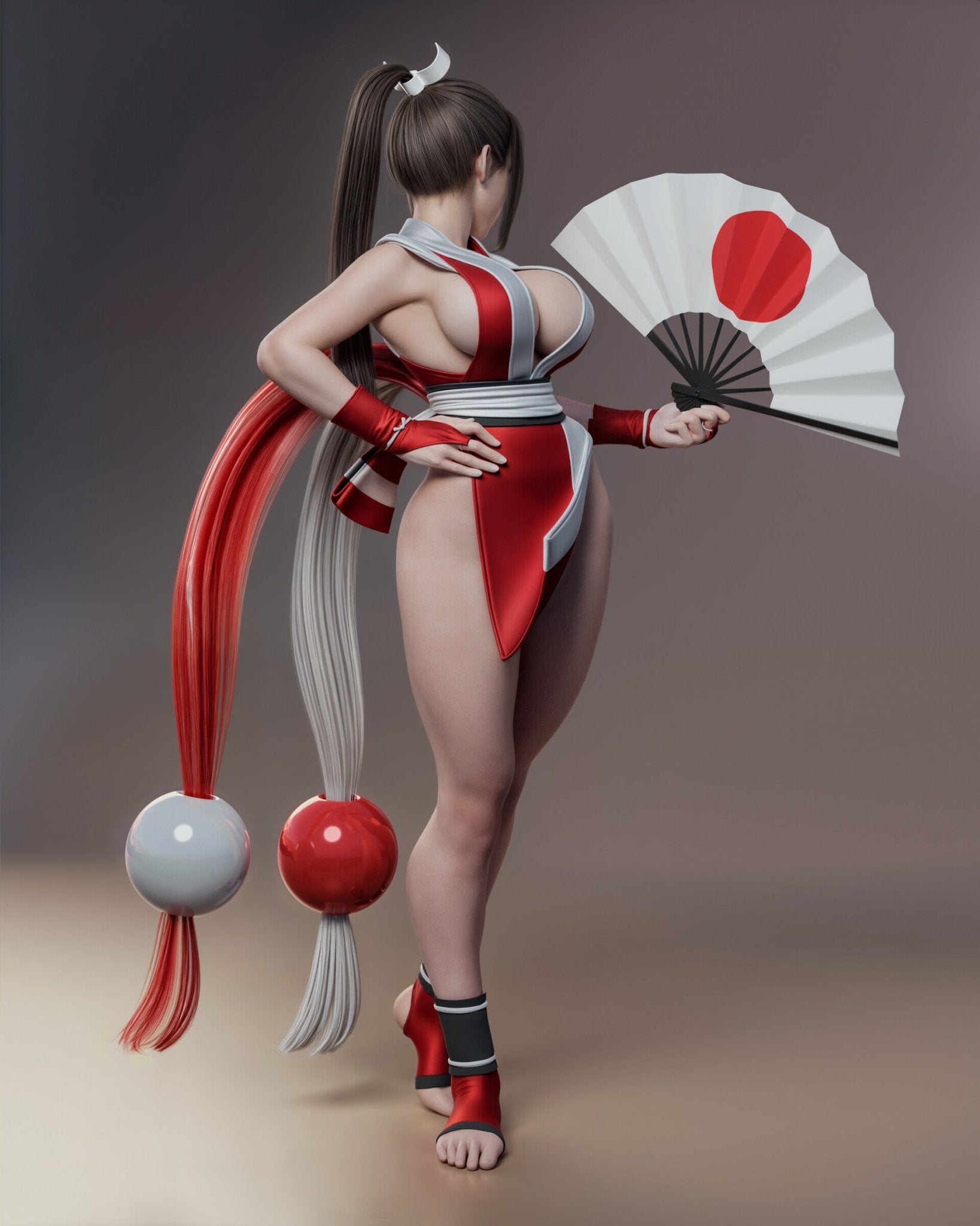 Mai Shiranui v1 - Abe3D - Dark Forge Arts