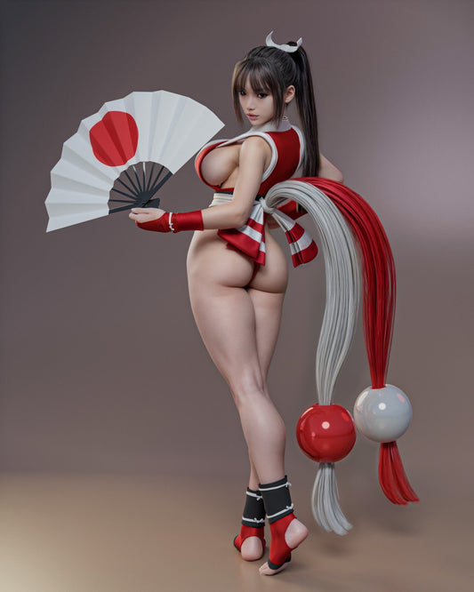 Mai Shiranui v1 - Abe3D - Dark Forge Arts