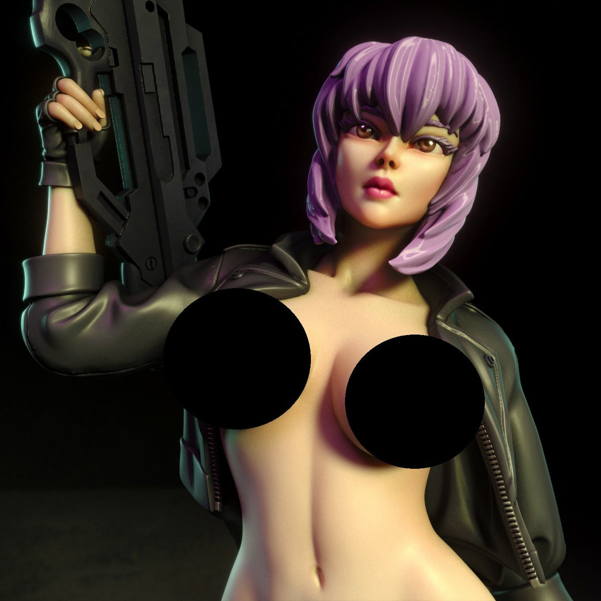 Major Kusanagi - Torrida Minis - Dark Forge Arts