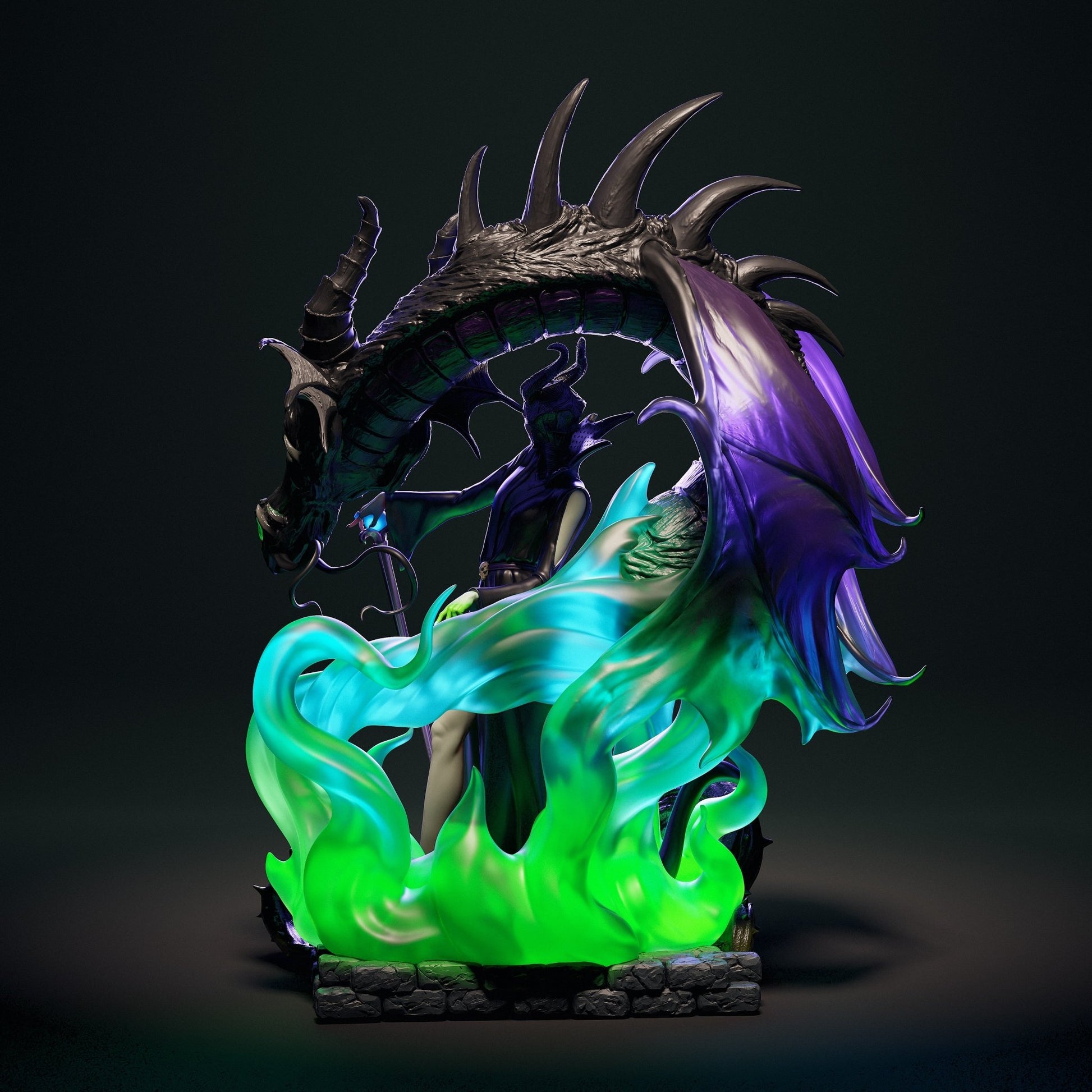 Maleficent - CA 3D Studios - Dark Forge Arts