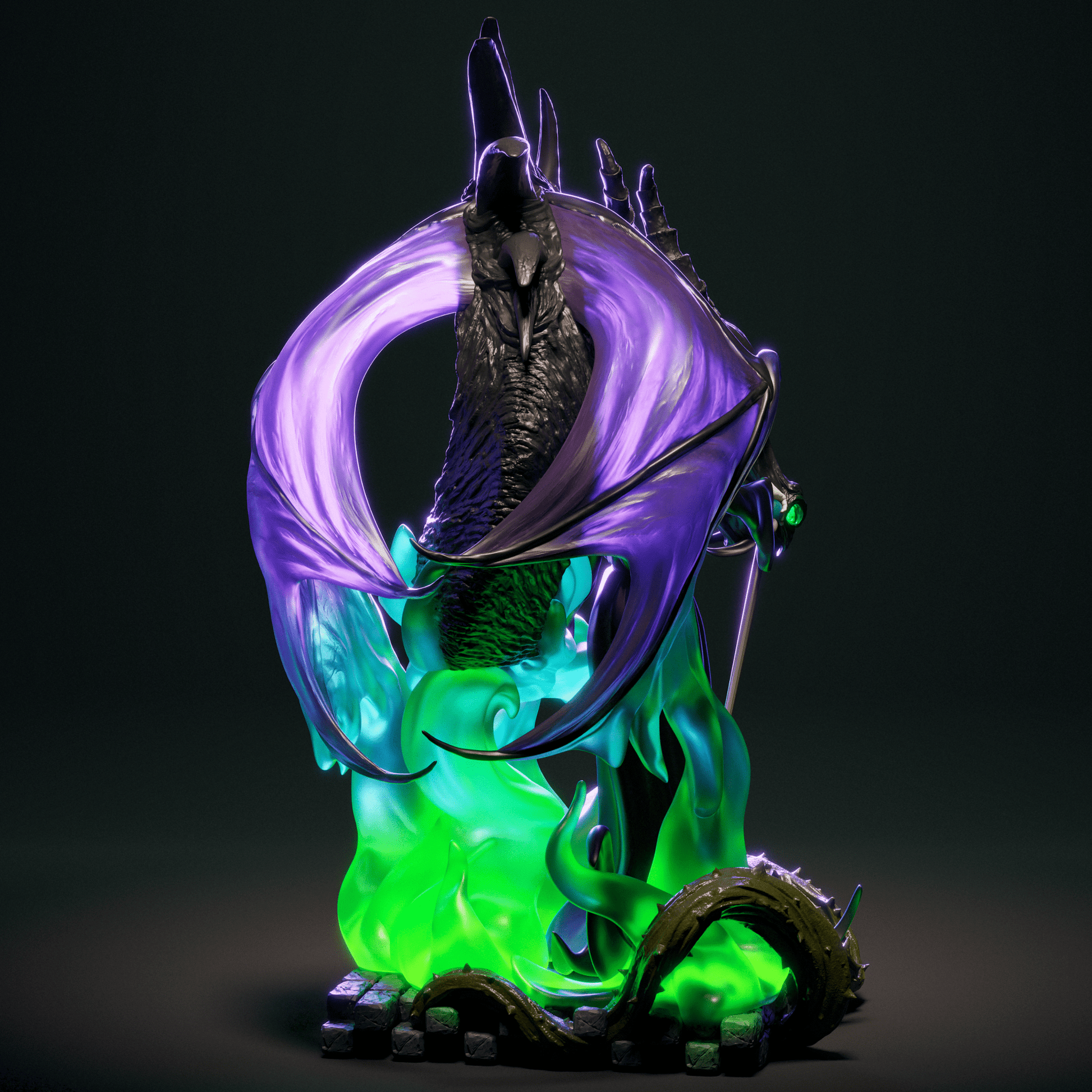 Maleficent - CA 3D Studios - Dark Forge Arts