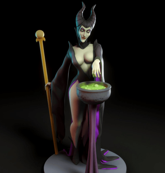 Maleficent - Torrida Minis - Dark Forge Arts