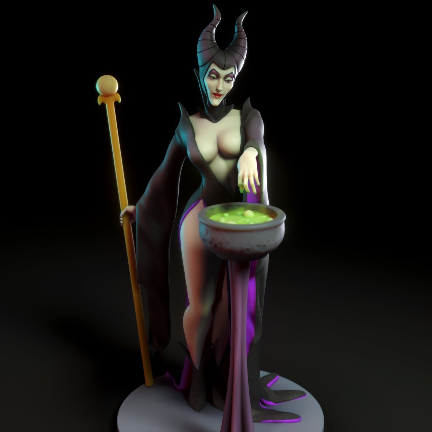 Maleficent - Torrida Minis - Dark Forge Arts