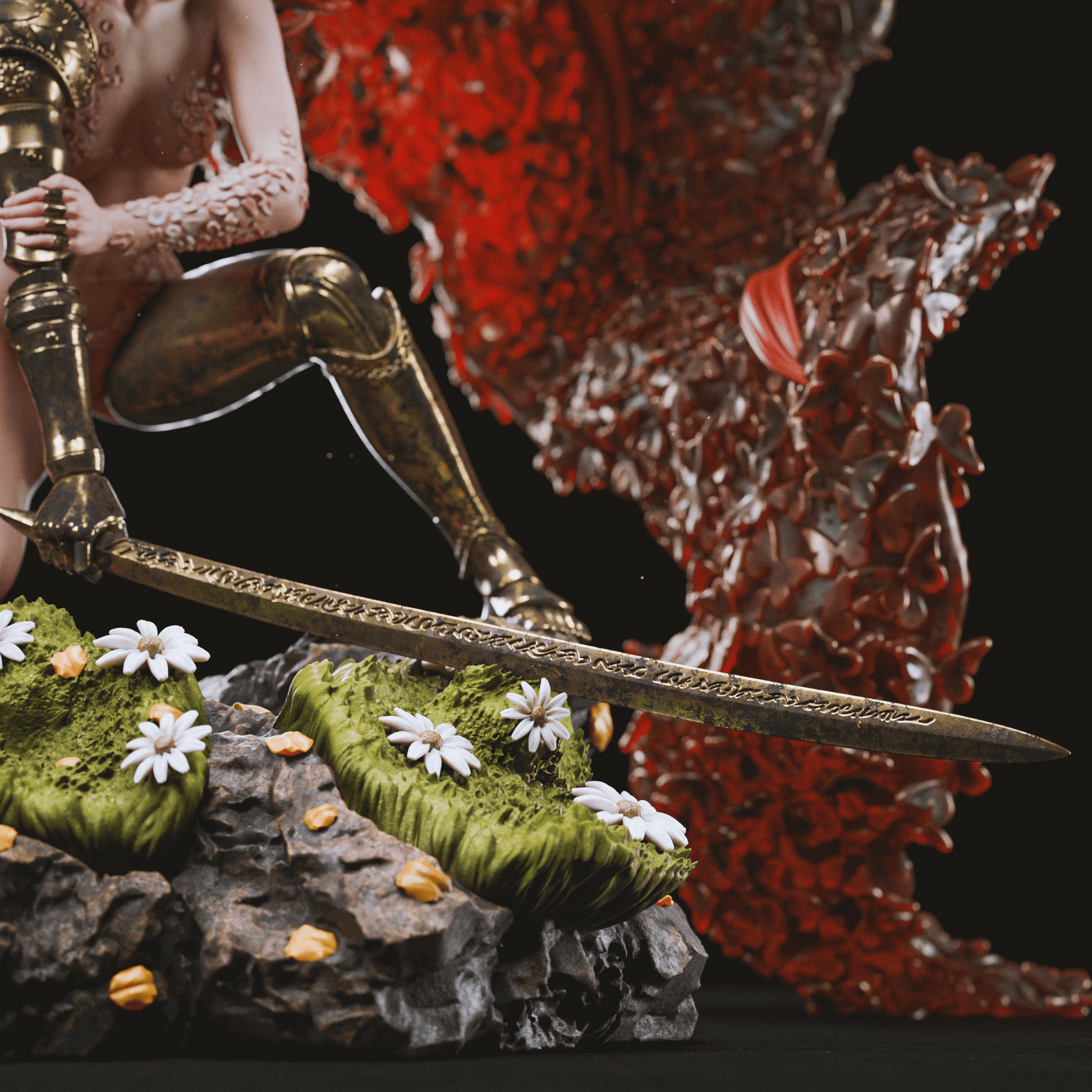 Malenia - CA 3D Studios - Dark Forge Arts