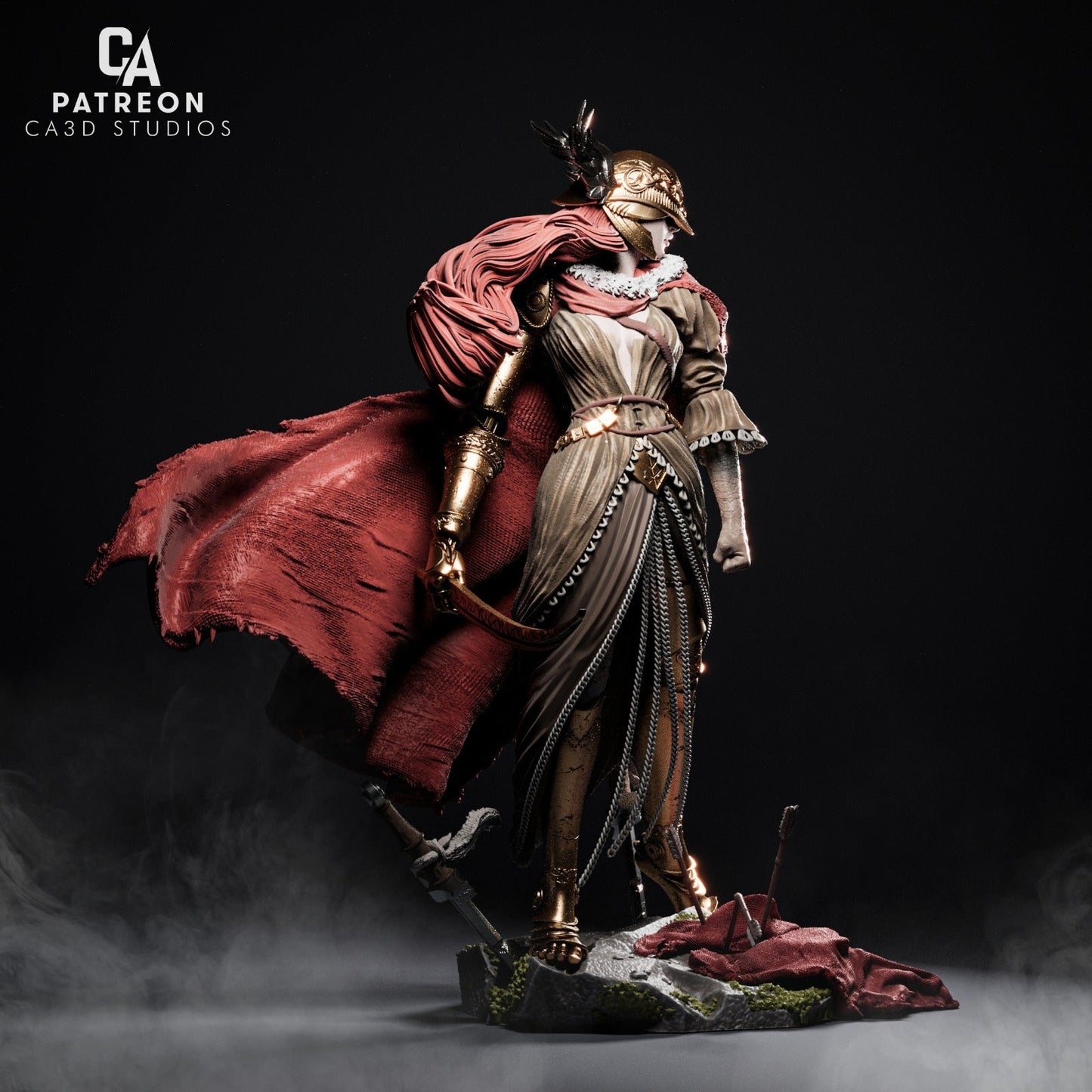 Malenia v2 - CA 3D Studios - Dark Forge Arts