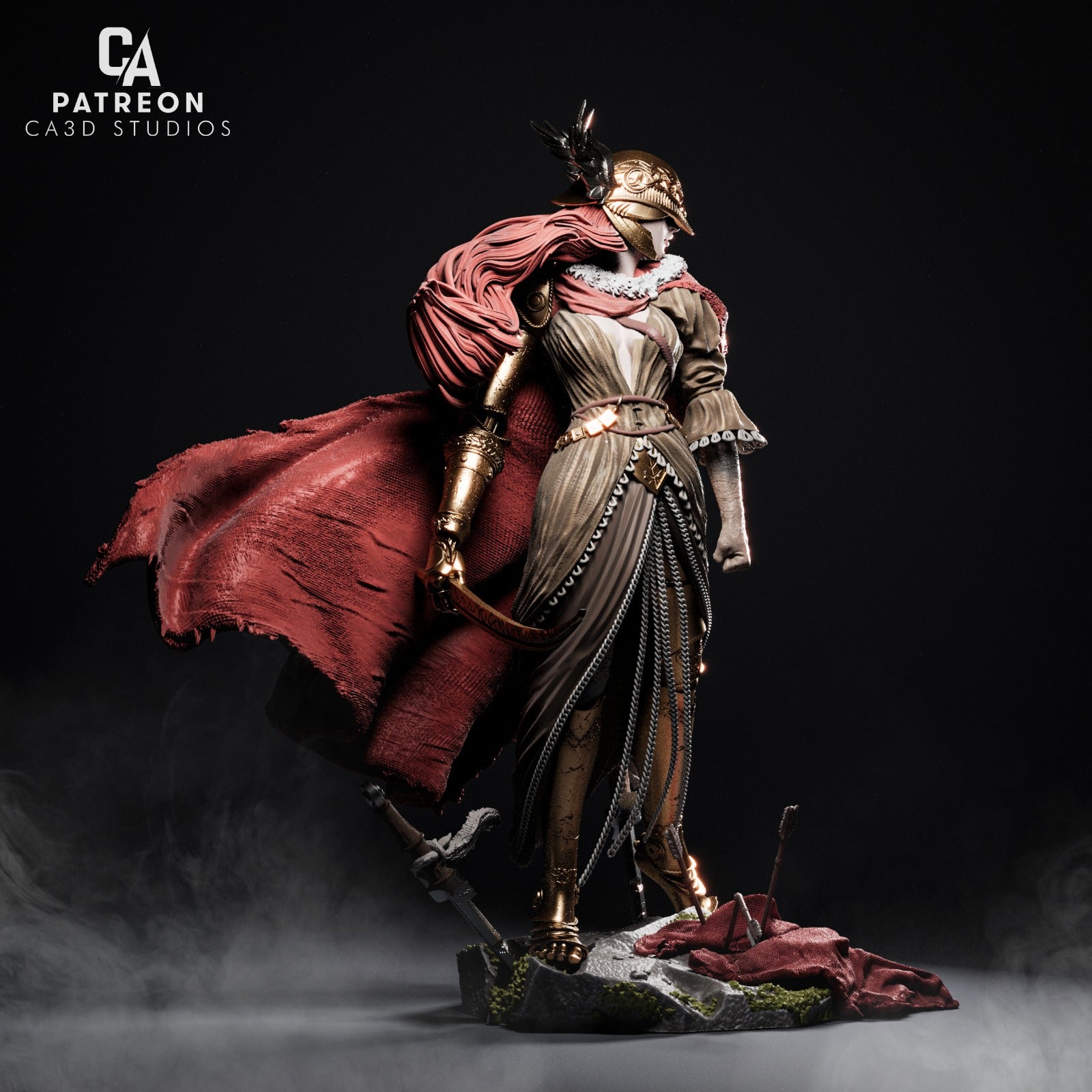Malenia v2 - CA 3D Studios - Dark Forge Arts
