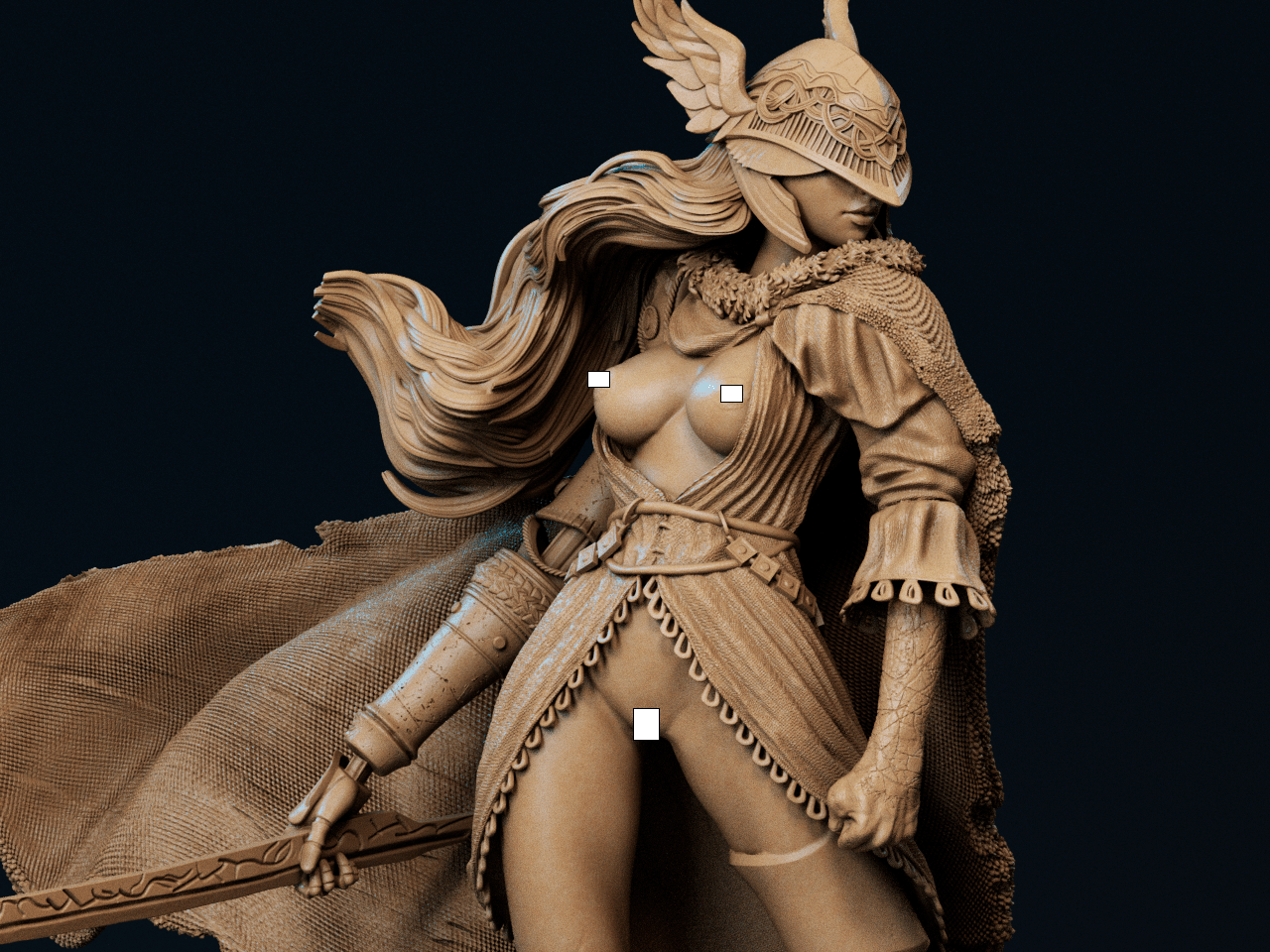 Malenia v2 - CA 3D Studios - Dark Forge Arts