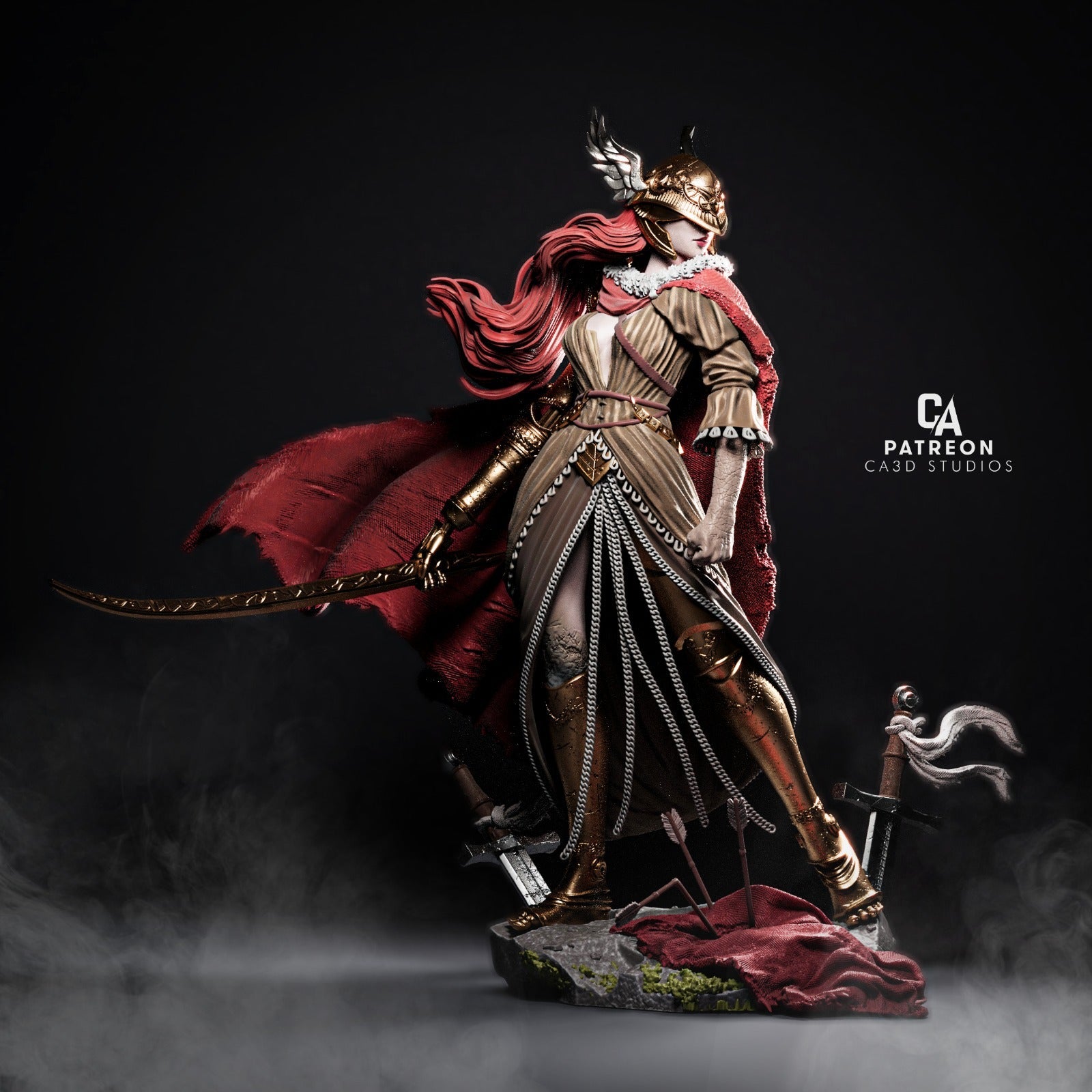 Malenia v2 - CA 3D Studios - Dark Forge Arts