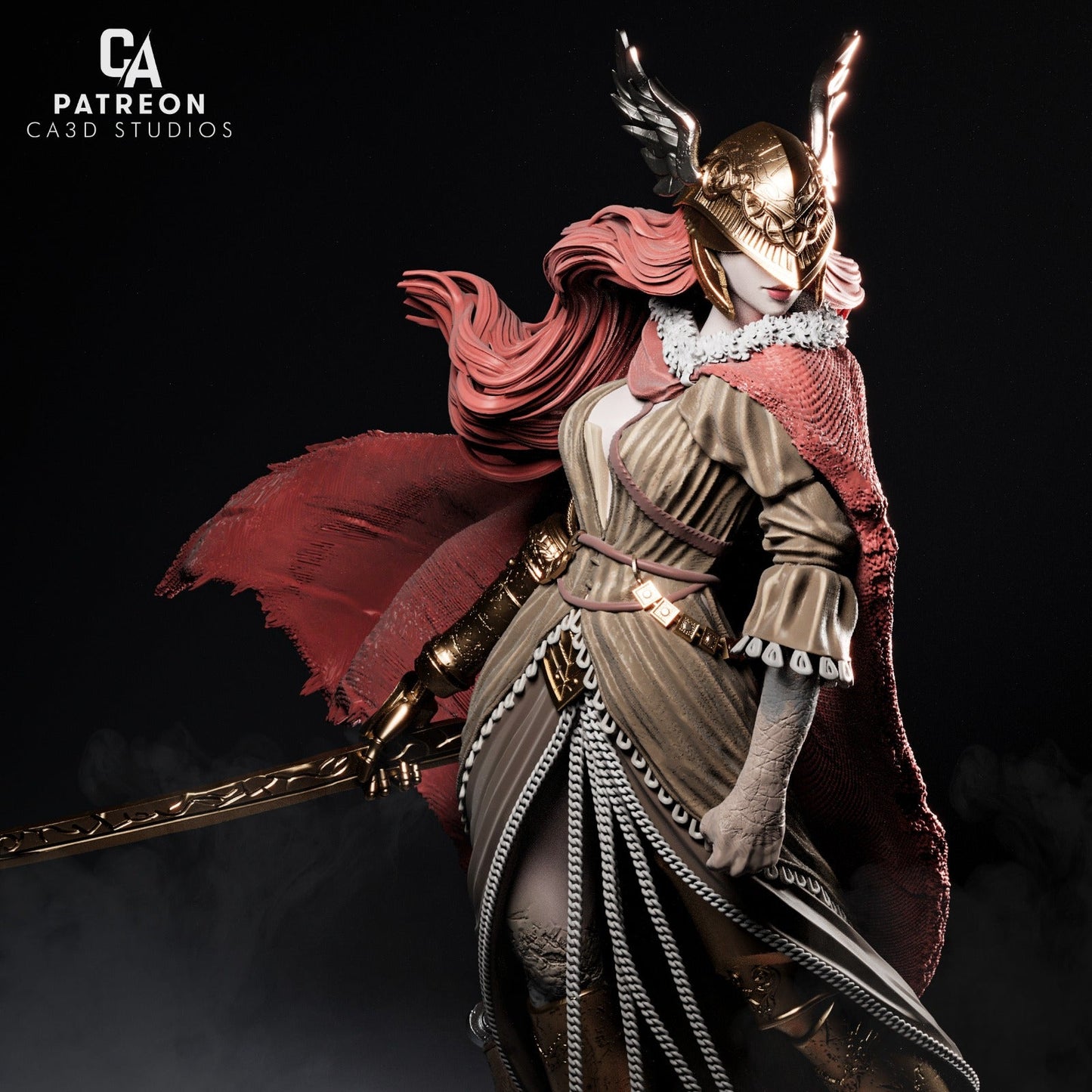 Malenia v2 - CA 3D Studios - Dark Forge Arts
