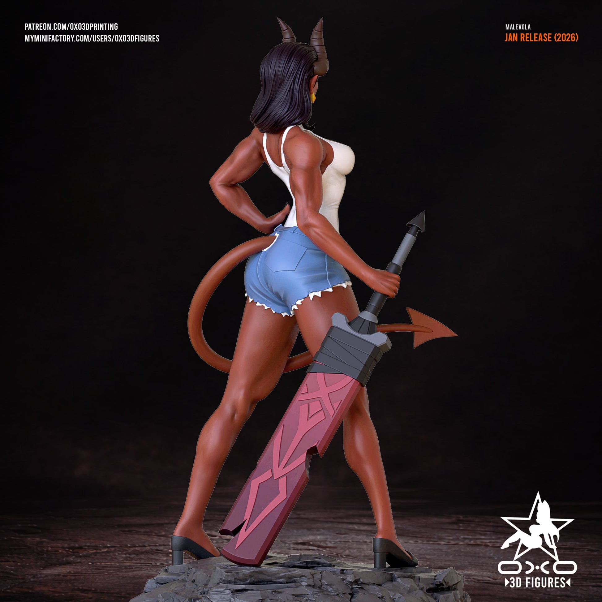 Malevola - OXO3D - Dark Forge Arts