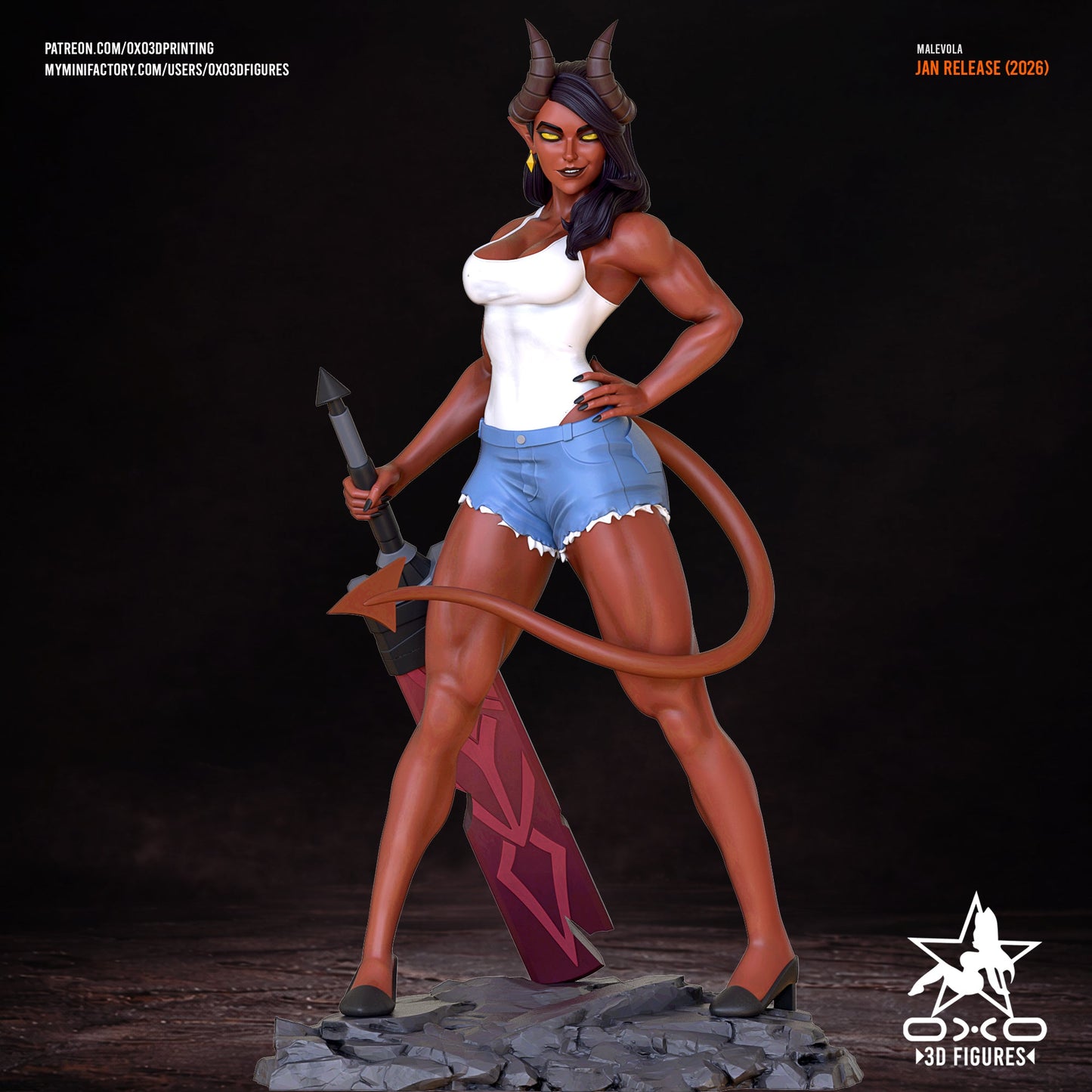 Malevola - OXO3D - Dark Forge Arts