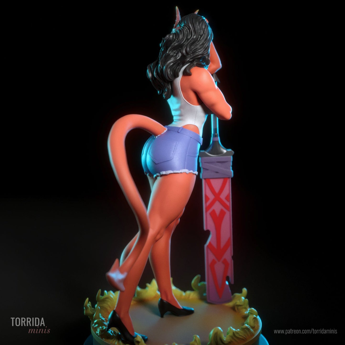 Malevola - Torrida Minis - Dark Forge Arts