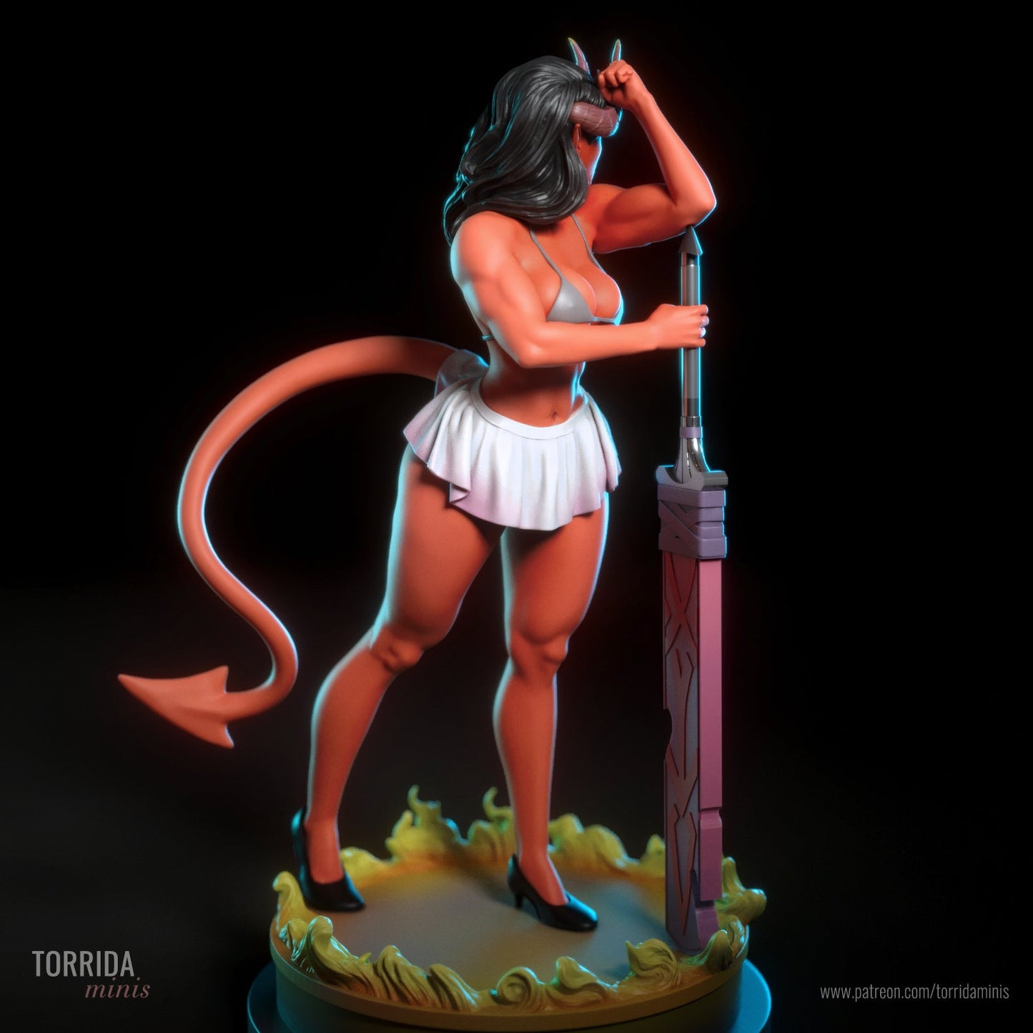 Malevola - Torrida Minis - Dark Forge Arts