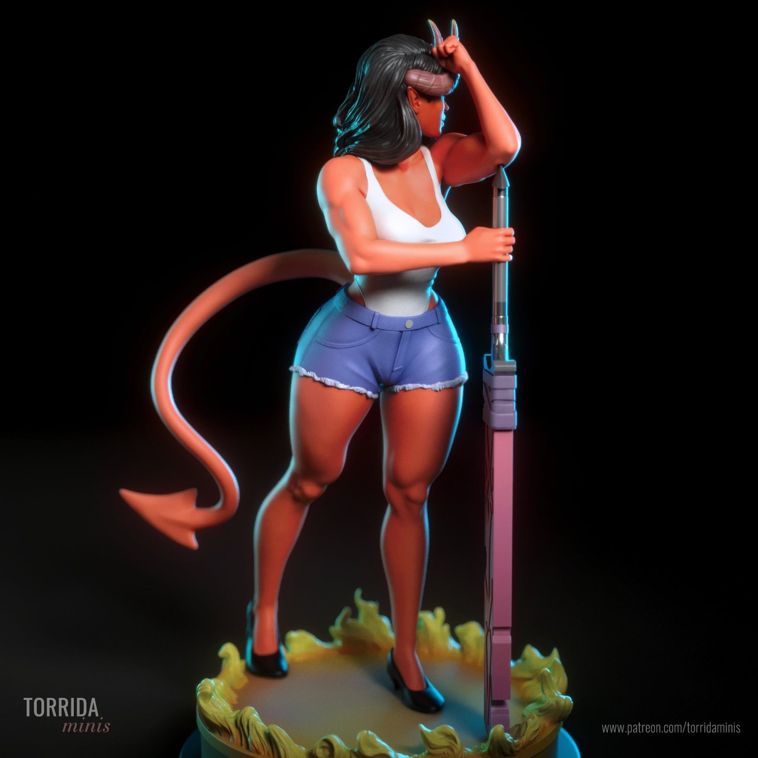 Malevola - Torrida Minis - Dark Forge Arts