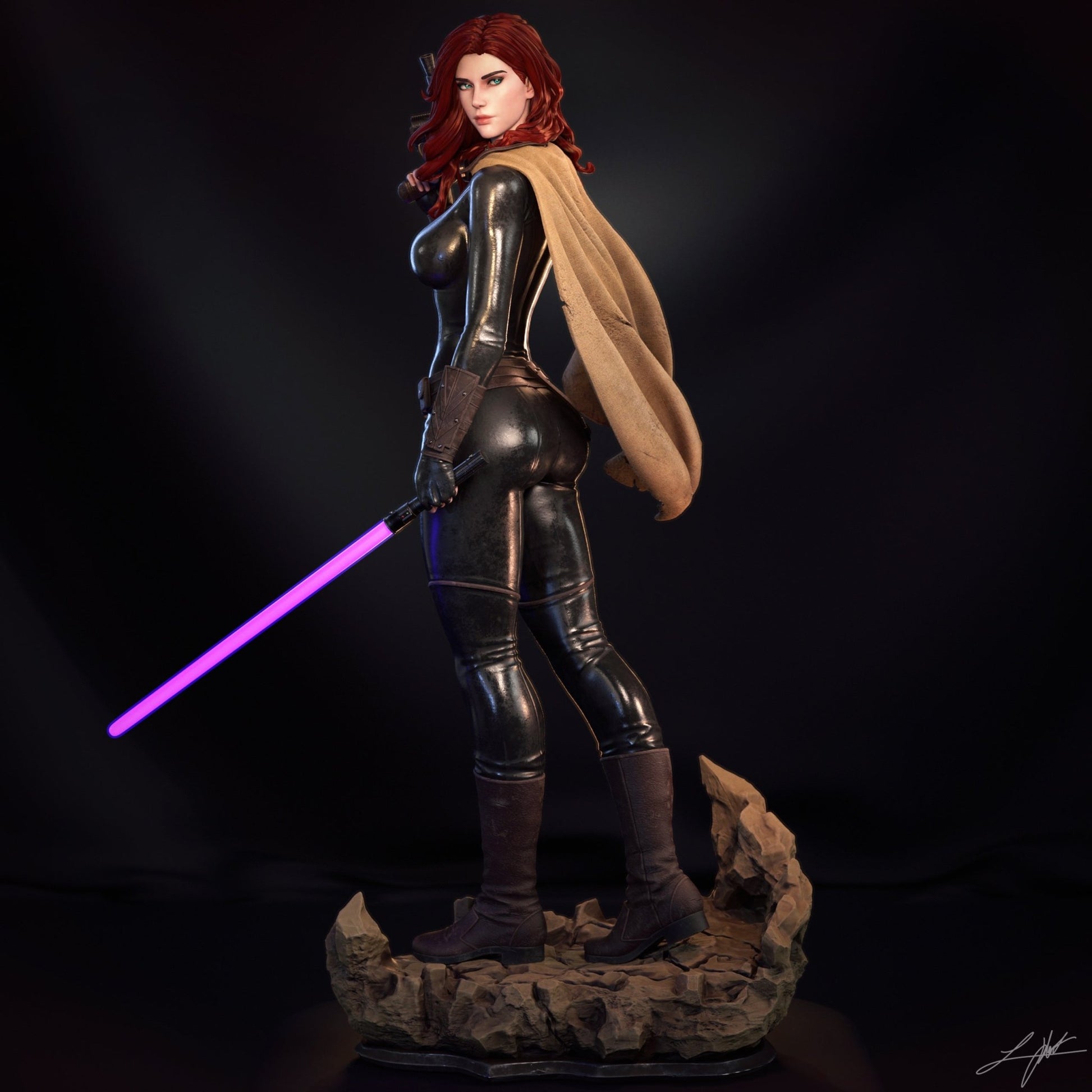 Mara Jade - Abe3D - Dark Forge Arts