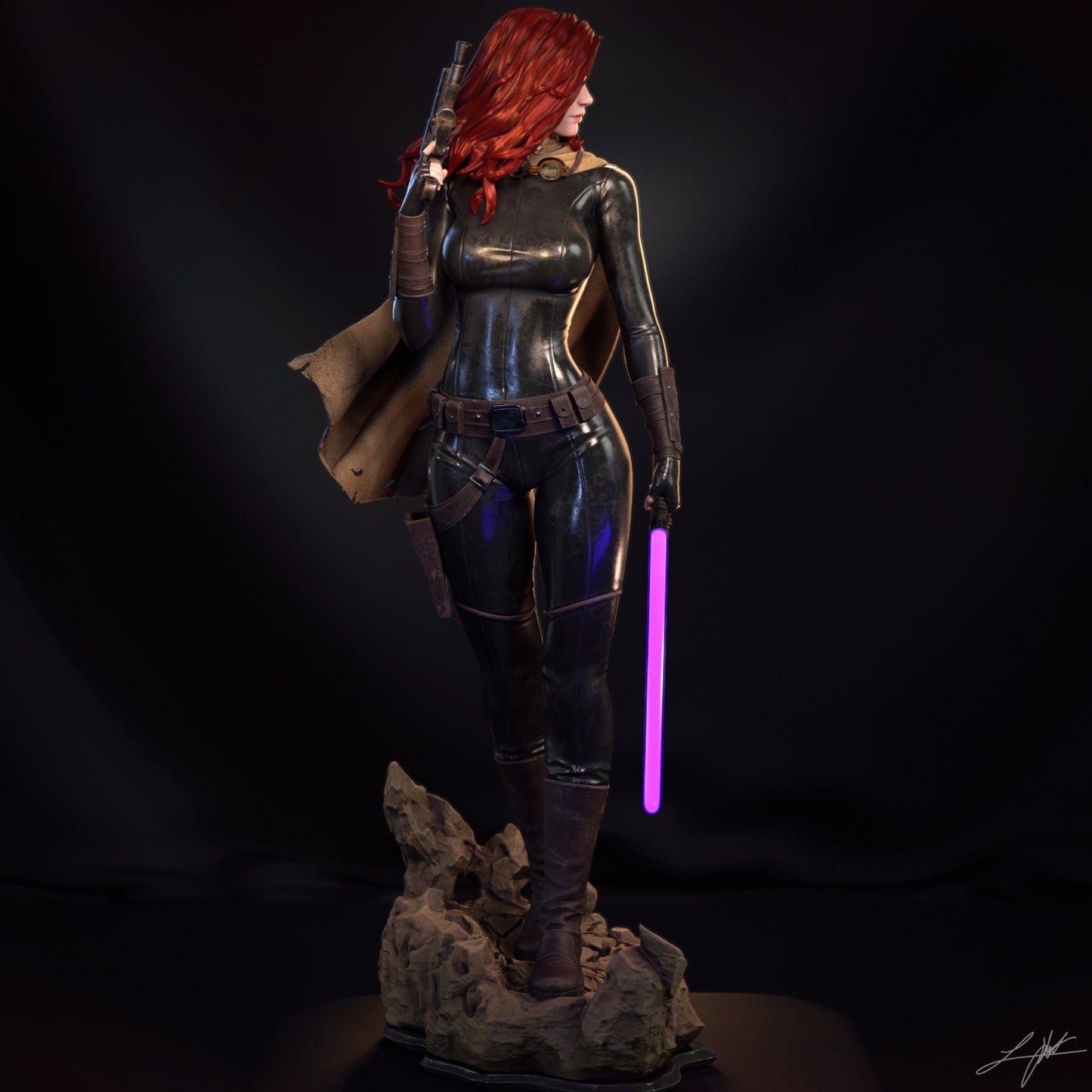 Mara Jade - Abe3D - Dark Forge Arts