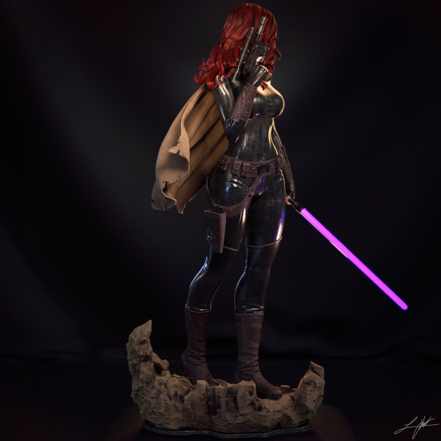 Mara Jade - Abe3D - Dark Forge Arts